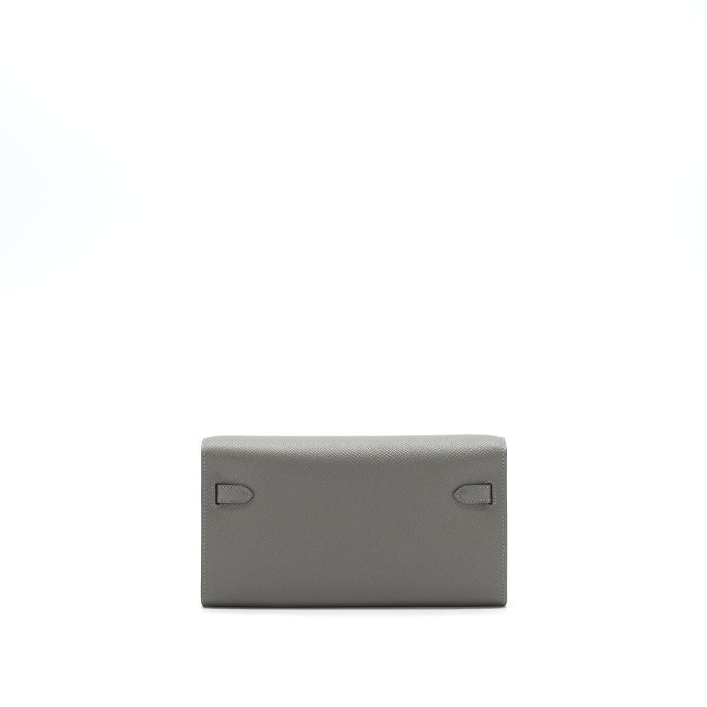 HERMES KELLY TO GO EPSOM GRIS MEYER SHW