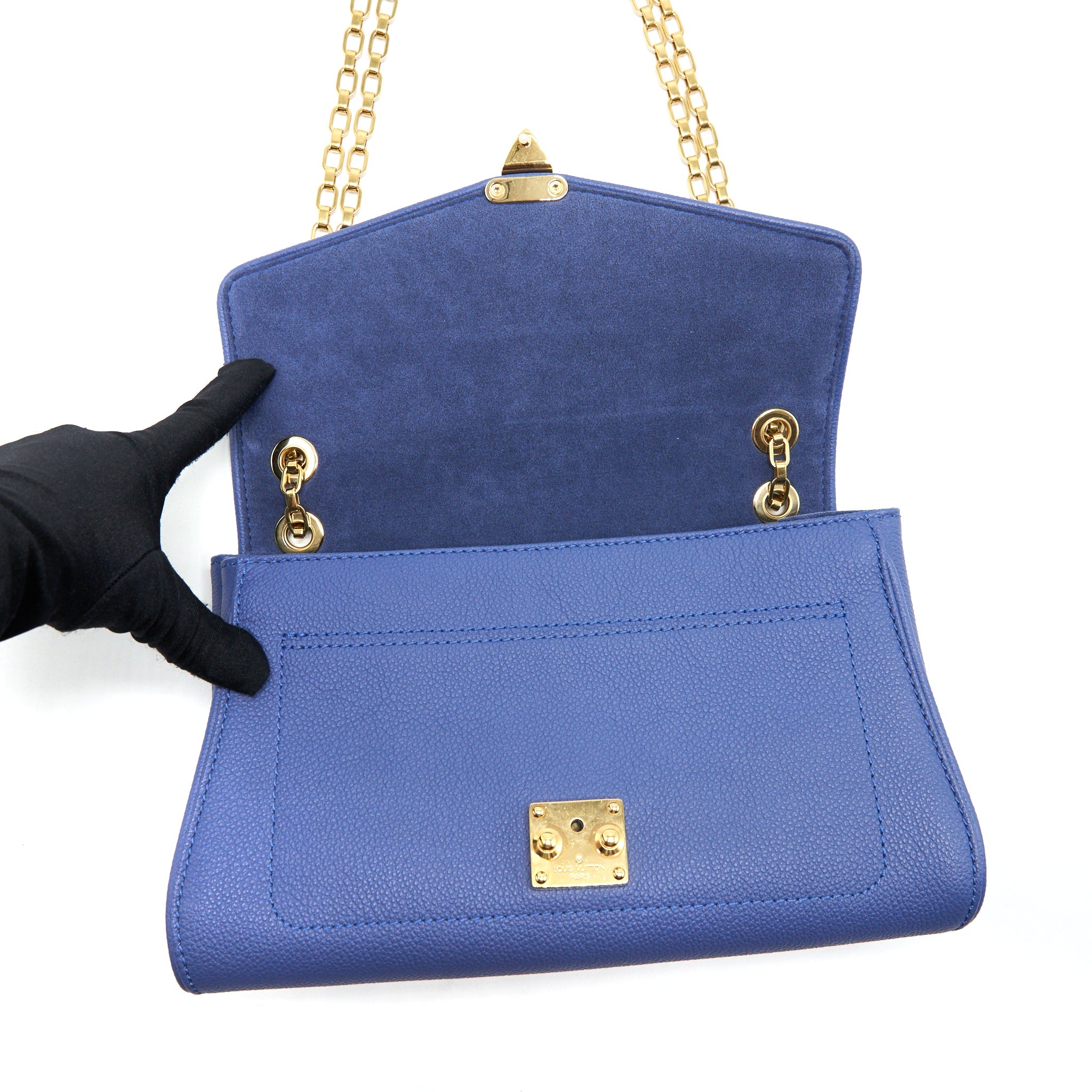 LOUIS VUITTON SAINT-GERMAIN PM BLUE GHW