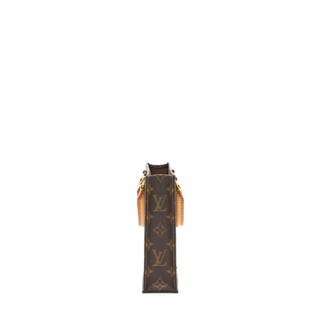 LOUIS VUITTON PETIT SAC PLAT MONOGRAM CANVAS YEAR 2020 GHW