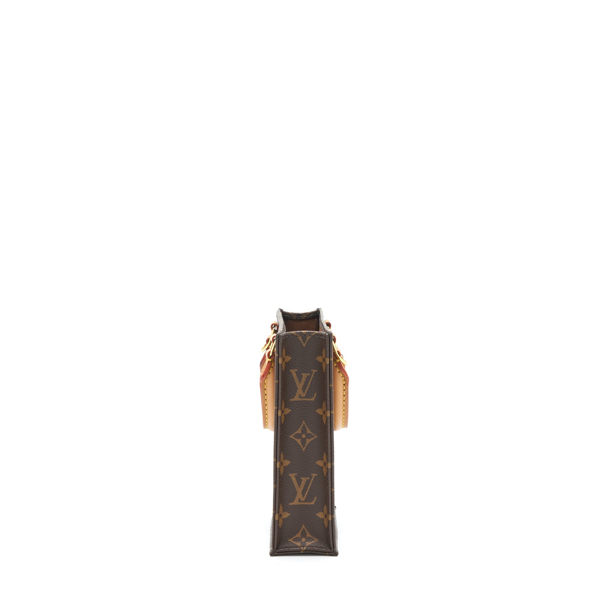 LOUIS VUITTON PETIT SAC PLAT MONOGRAM CANVAS YEAR 2020 GHW