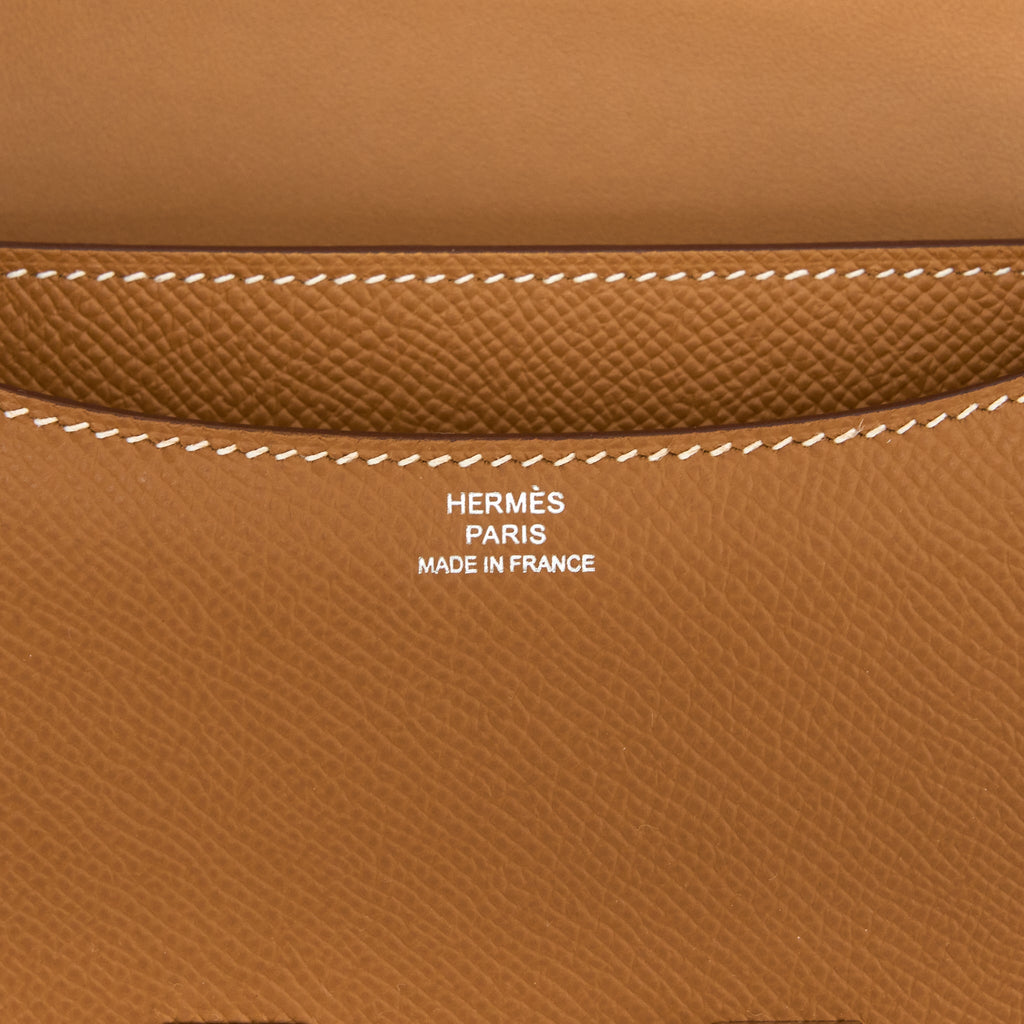 HERMES CONSTANCE MINI EPSOM GOLD SHW