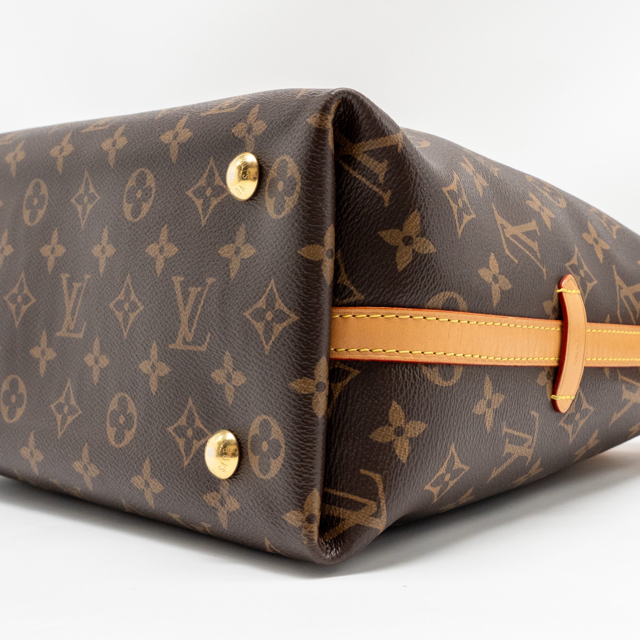 LOUIS VUITTON CARRYALL PM MONOGRAM CANVAS/LEATHER GHW