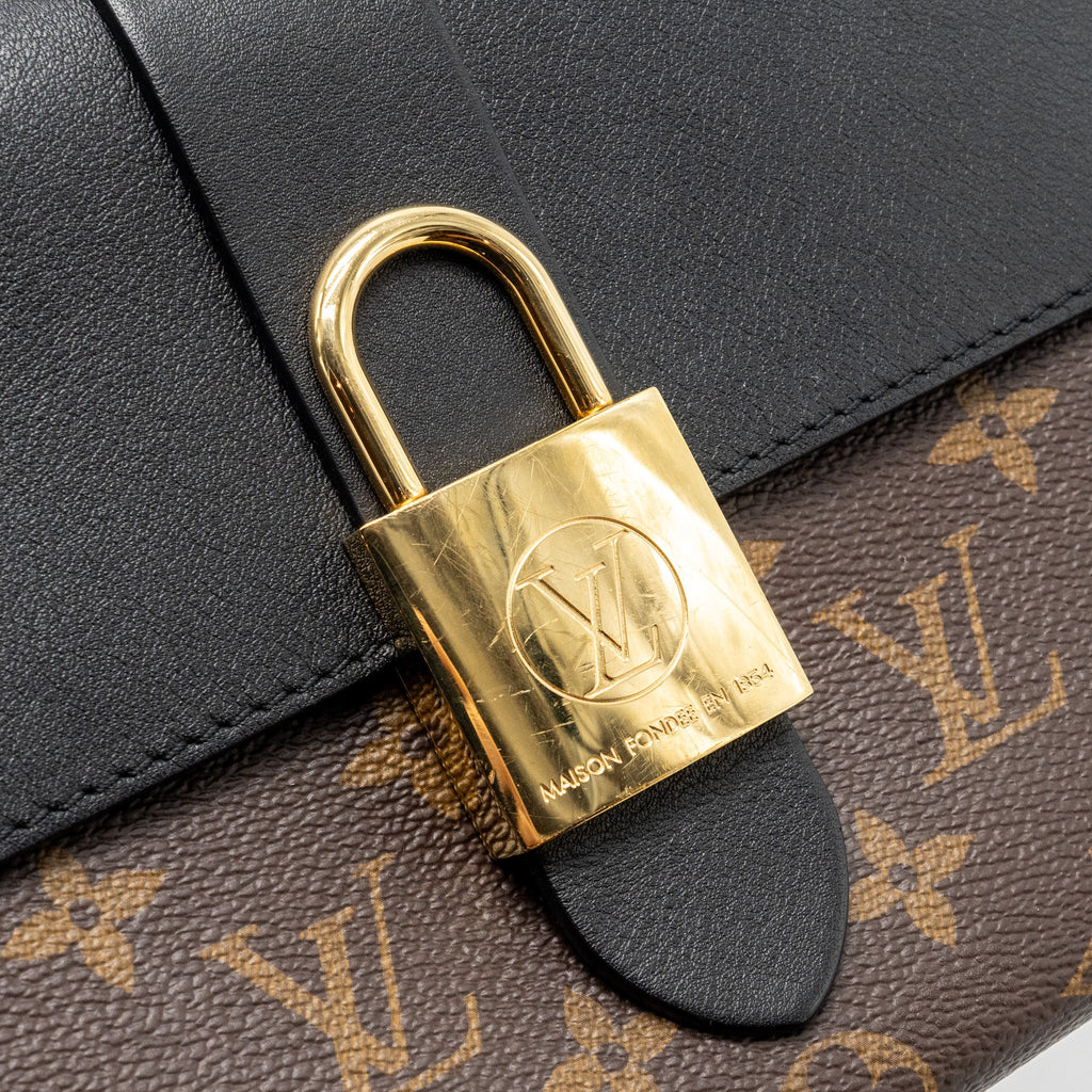 LOUIS VUITTON LOCKY BB MONOGRAM CANVAS/LEATHER BLACK GHW