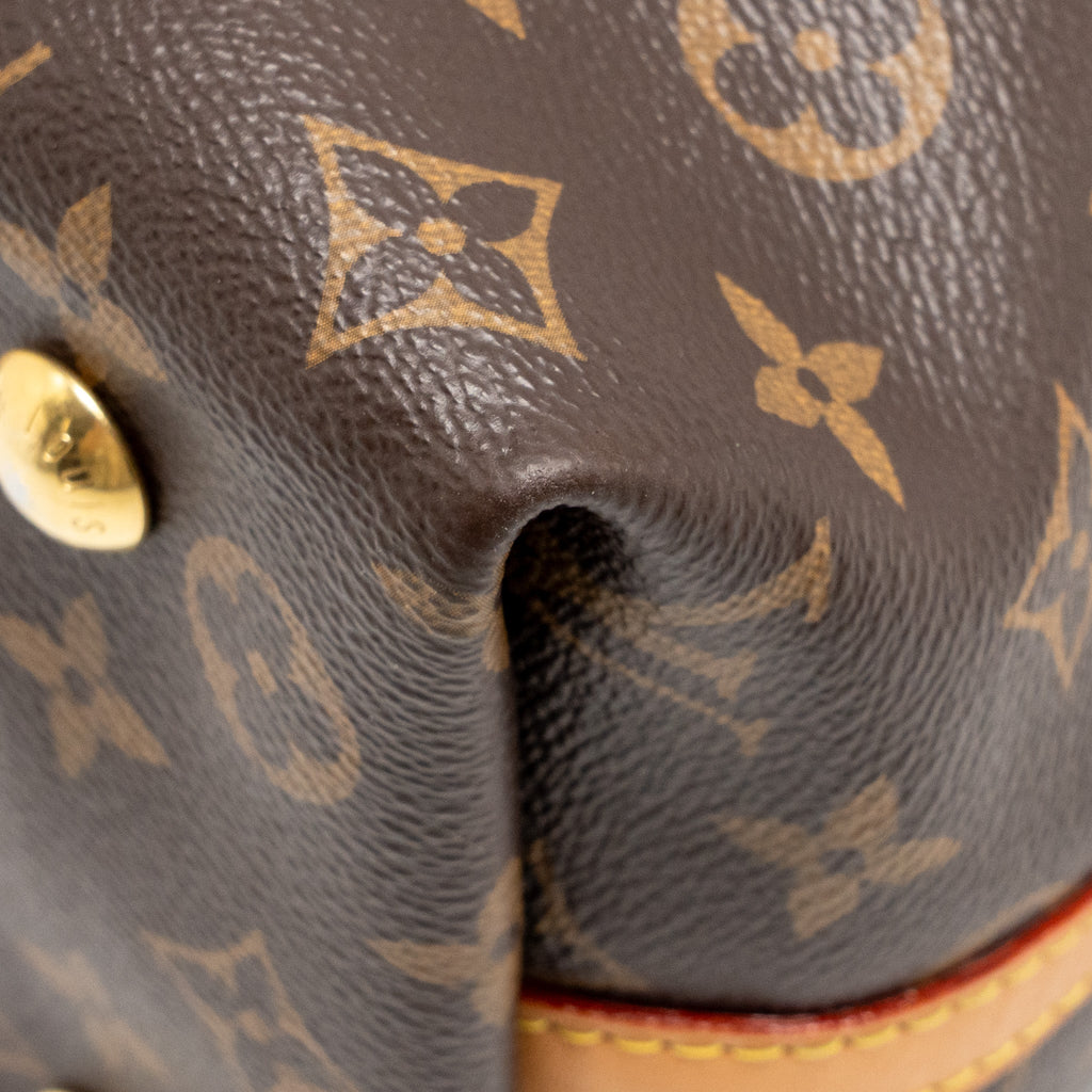 LOUIS VUITTON CARRYALL PM MONOGRAM CANVAS/LEATHER GHW