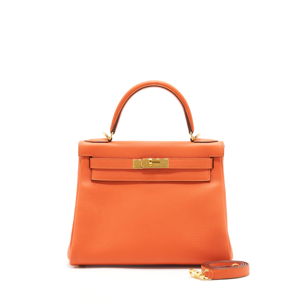HERMES KELLY 28 TOGO 9J FEU GHW