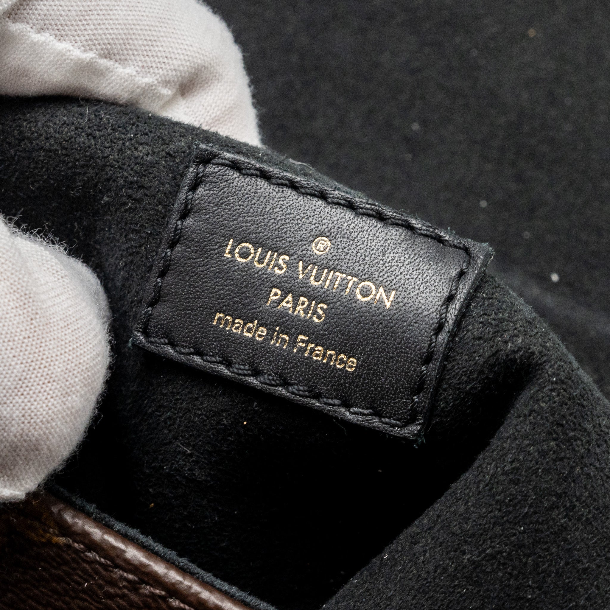 LOUIS VUITTON LOCKY BB MONOGRAM CANVAS/LEATHER BLACK GHW
