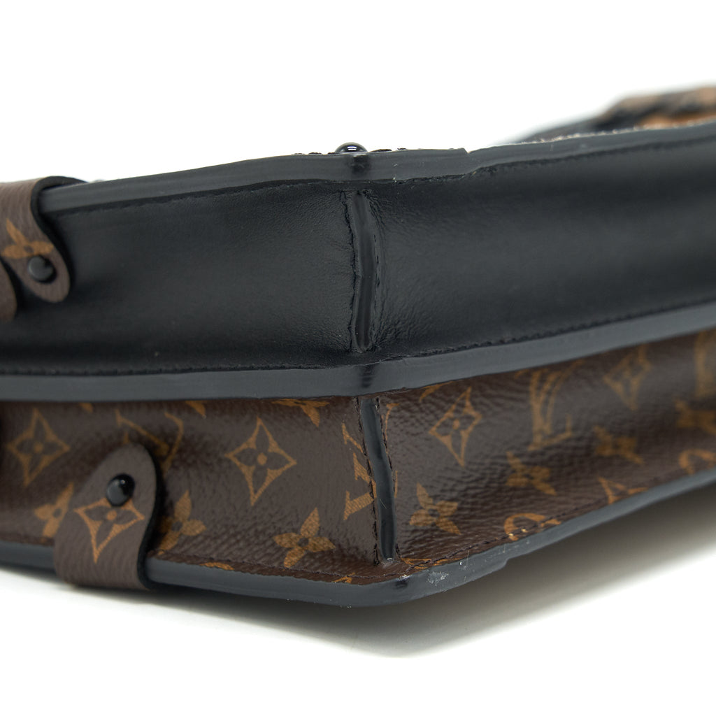 LOUIS VUITTON TRUNK CLUTCH BAG MONOGRAM