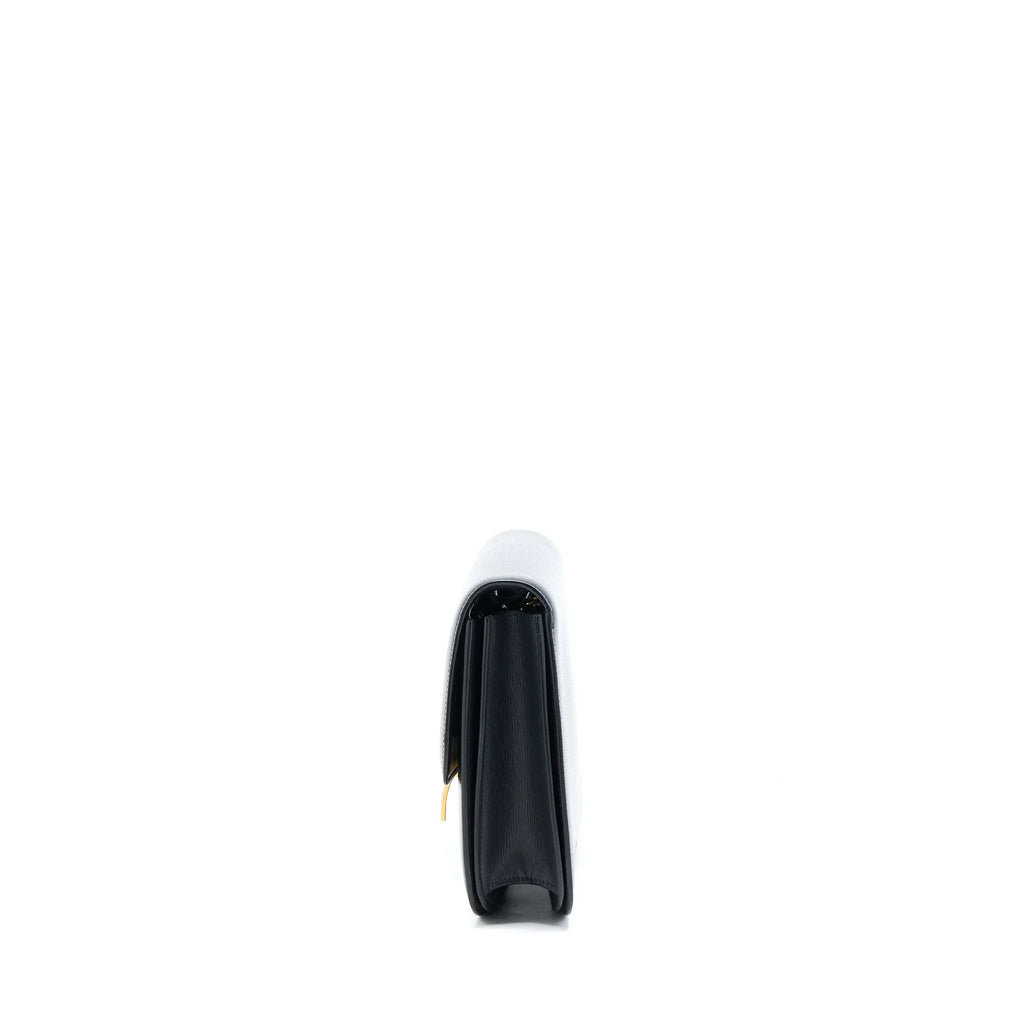 CELINE MEDIUM CLASSIC BOX CALFSKIN LIEGE ANTHRACITE GHW