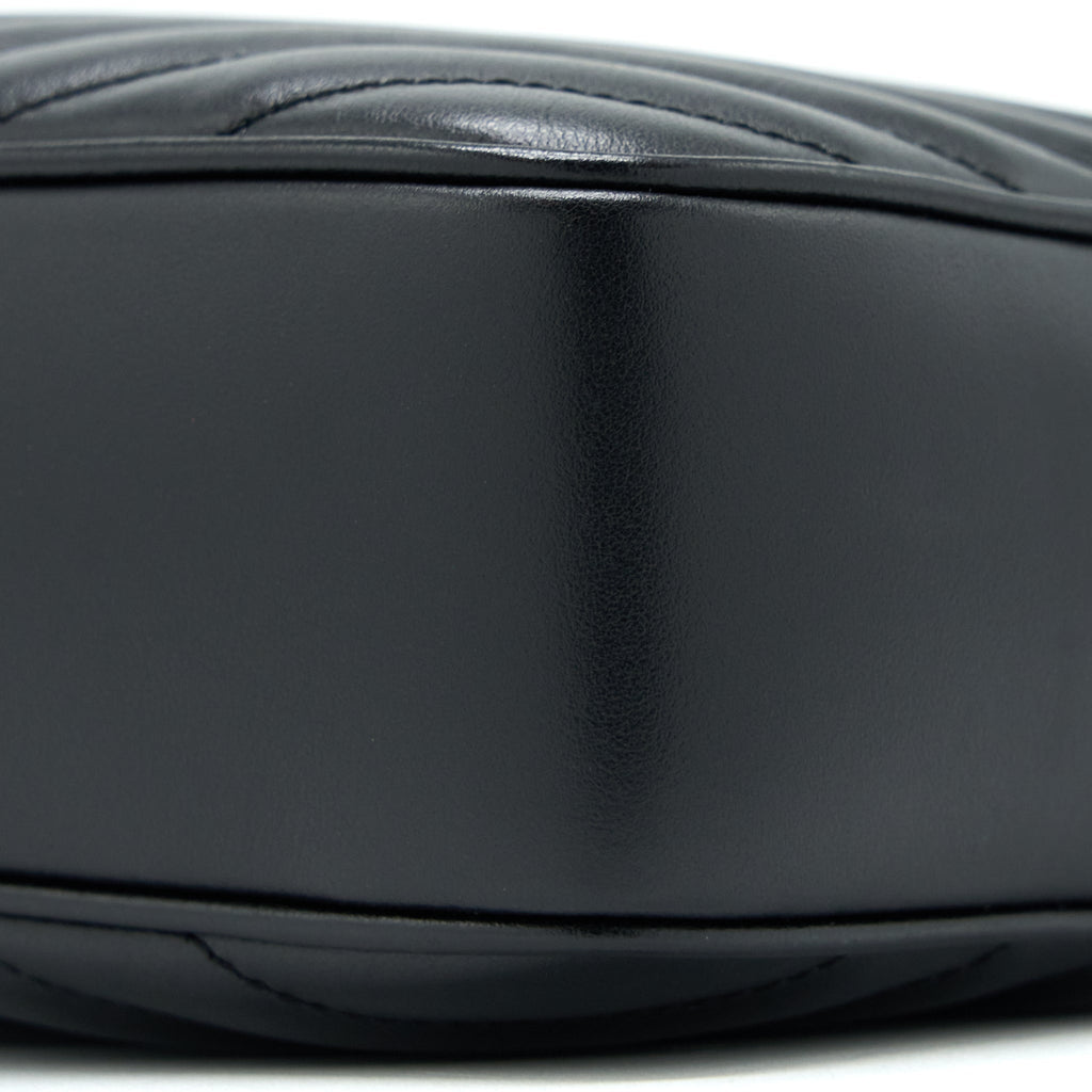 SAINT LAURENT/YSL LOU CAMERA BAG CALFSKIN BLACK GHW
