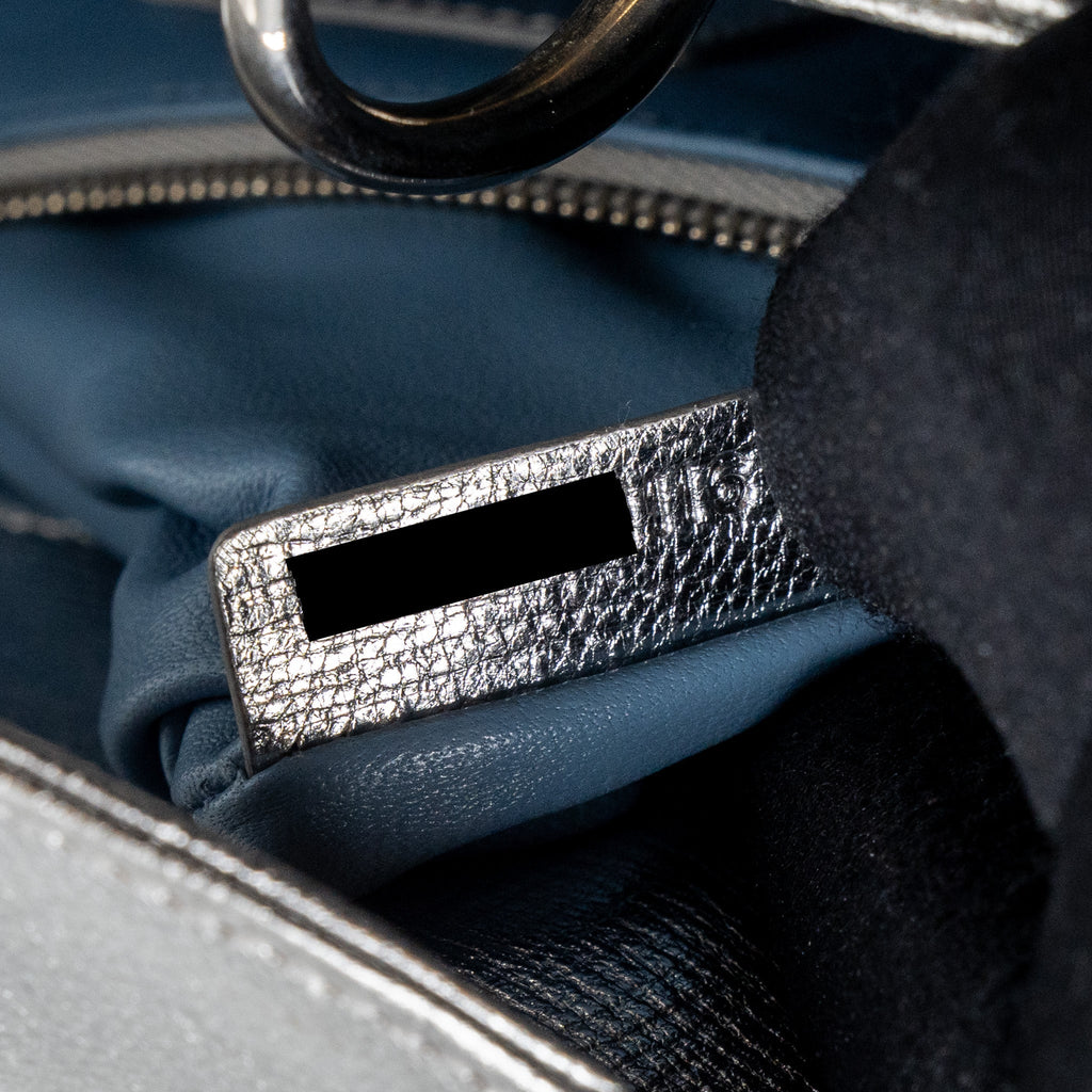 DIOR MY ABC DIOR SMALL LADY DIOR BAG CALFSKIN SILVER SHW