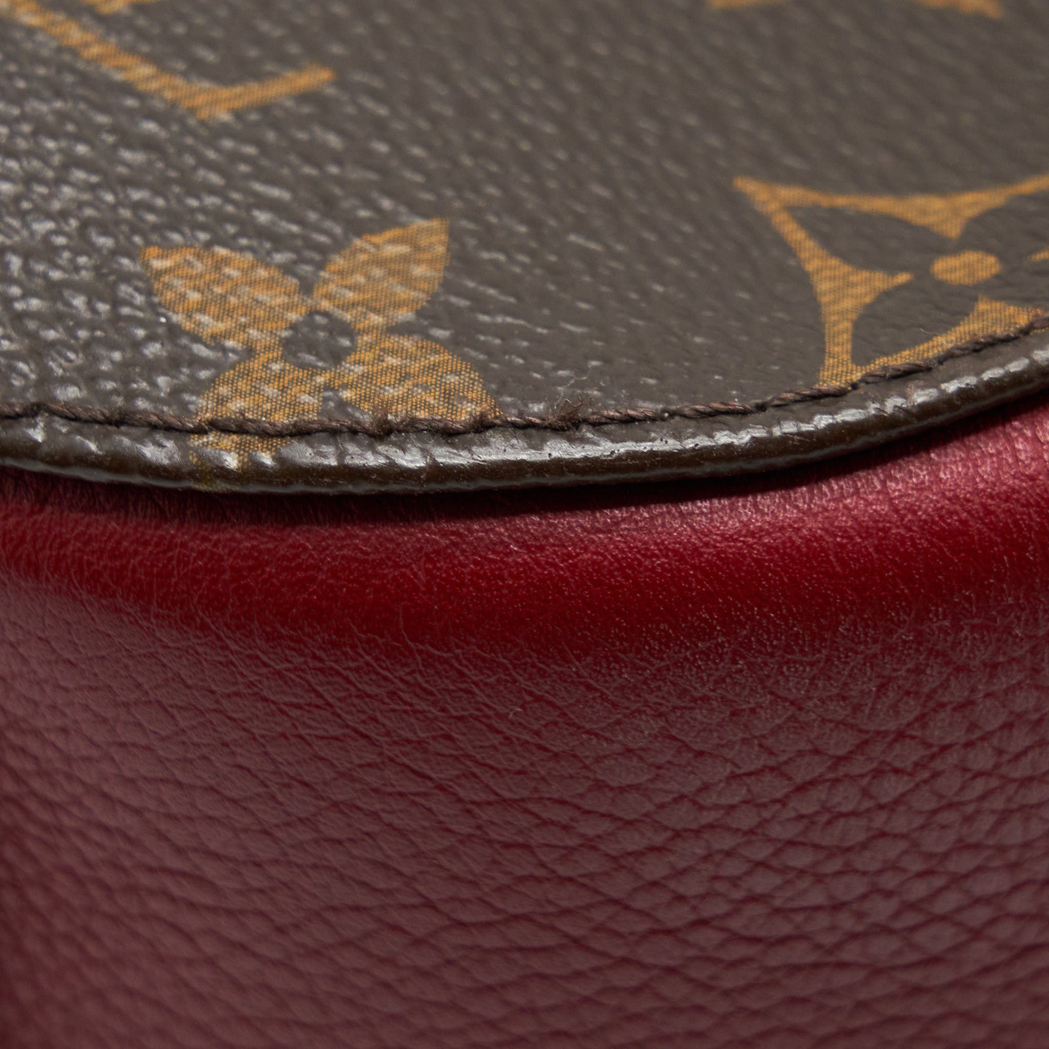 LOUIS VUITTON MONOGRAM BAG WITH LONG STRAP GHW