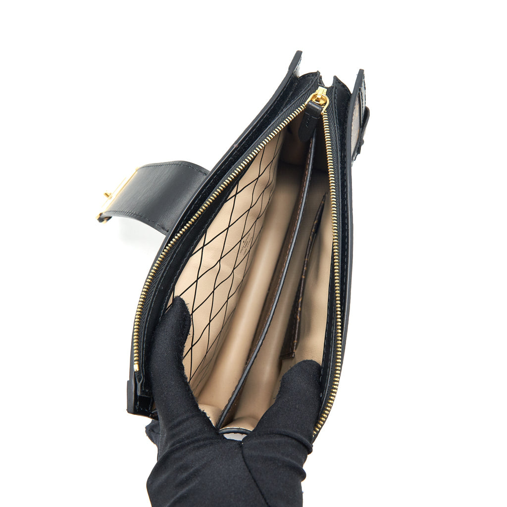 LOUIS VUITTON TRUNK CLUTCH BAG MONOGRAM