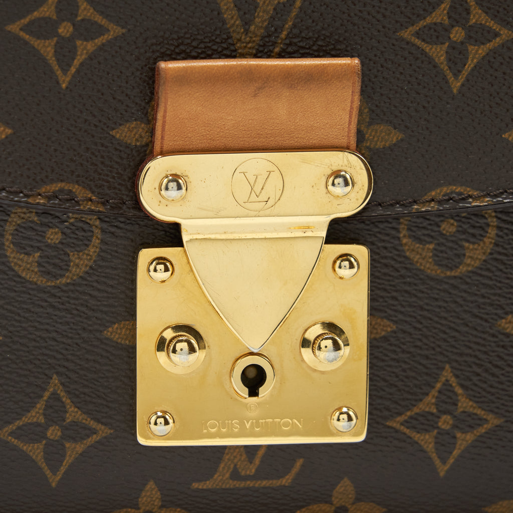 LOUIS VUITTON MONOGRAM BAG WITH LONG STRAP GHW