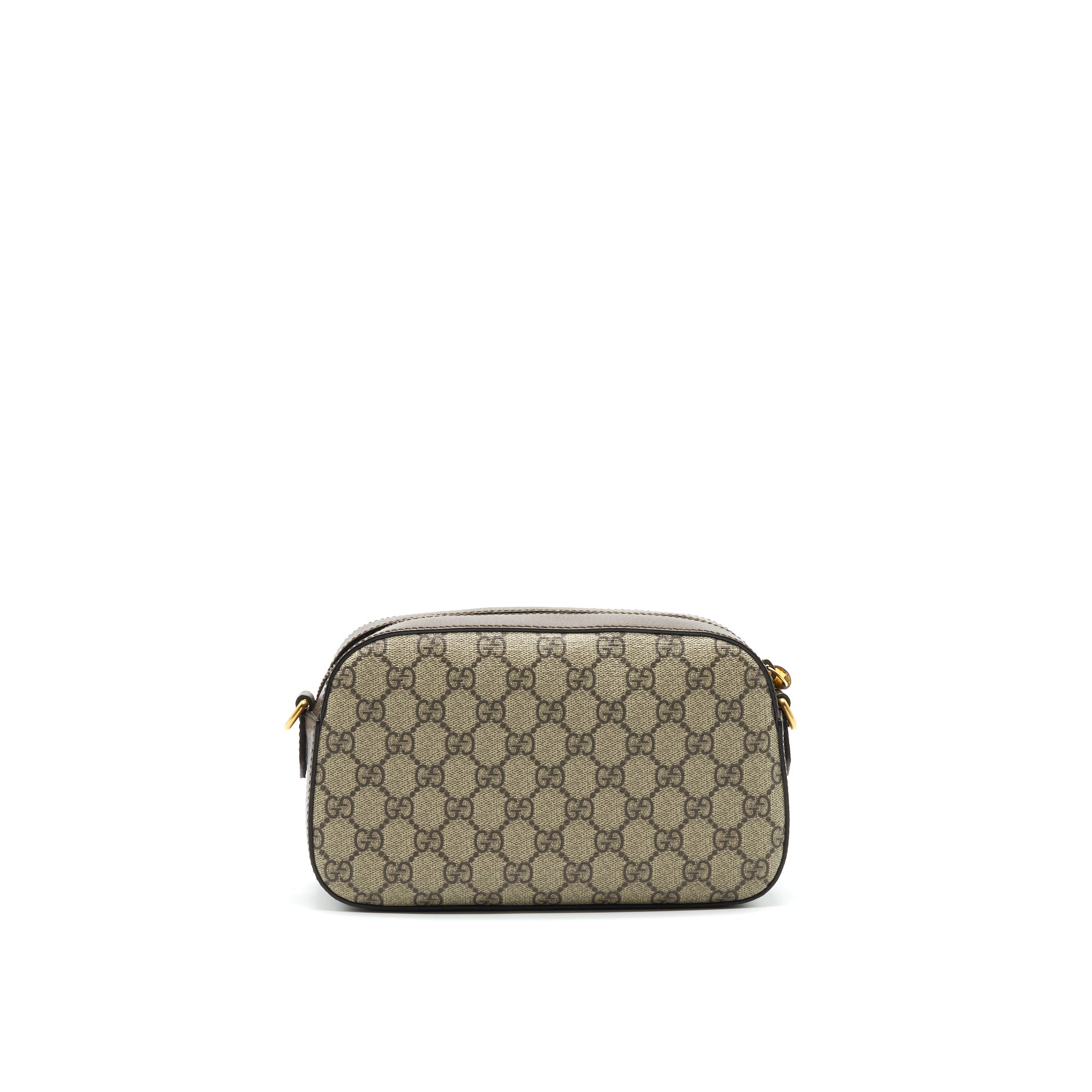 GUCCI GG SUPREME CROSSBODY BAG BROWN