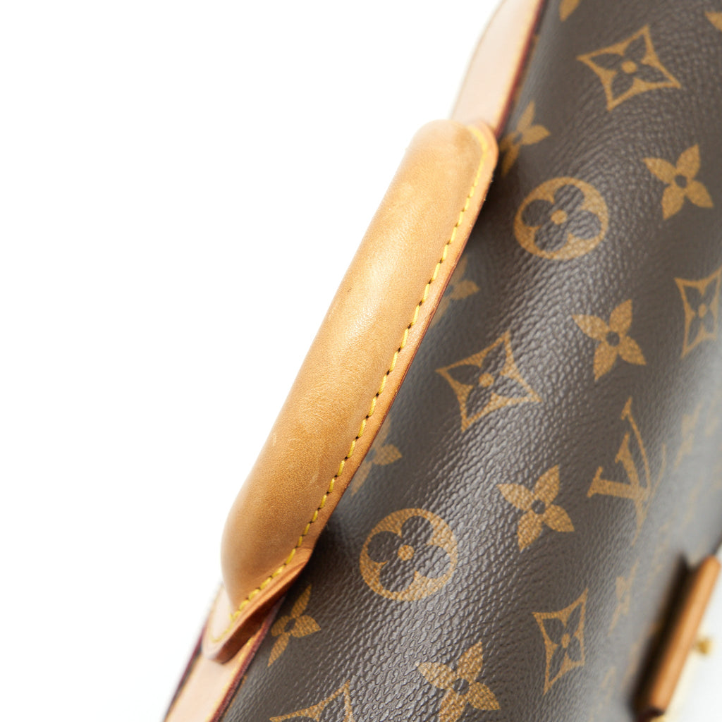 LOUIS VUITTON MONOGRAM BAG WITH LONG STRAP GHW