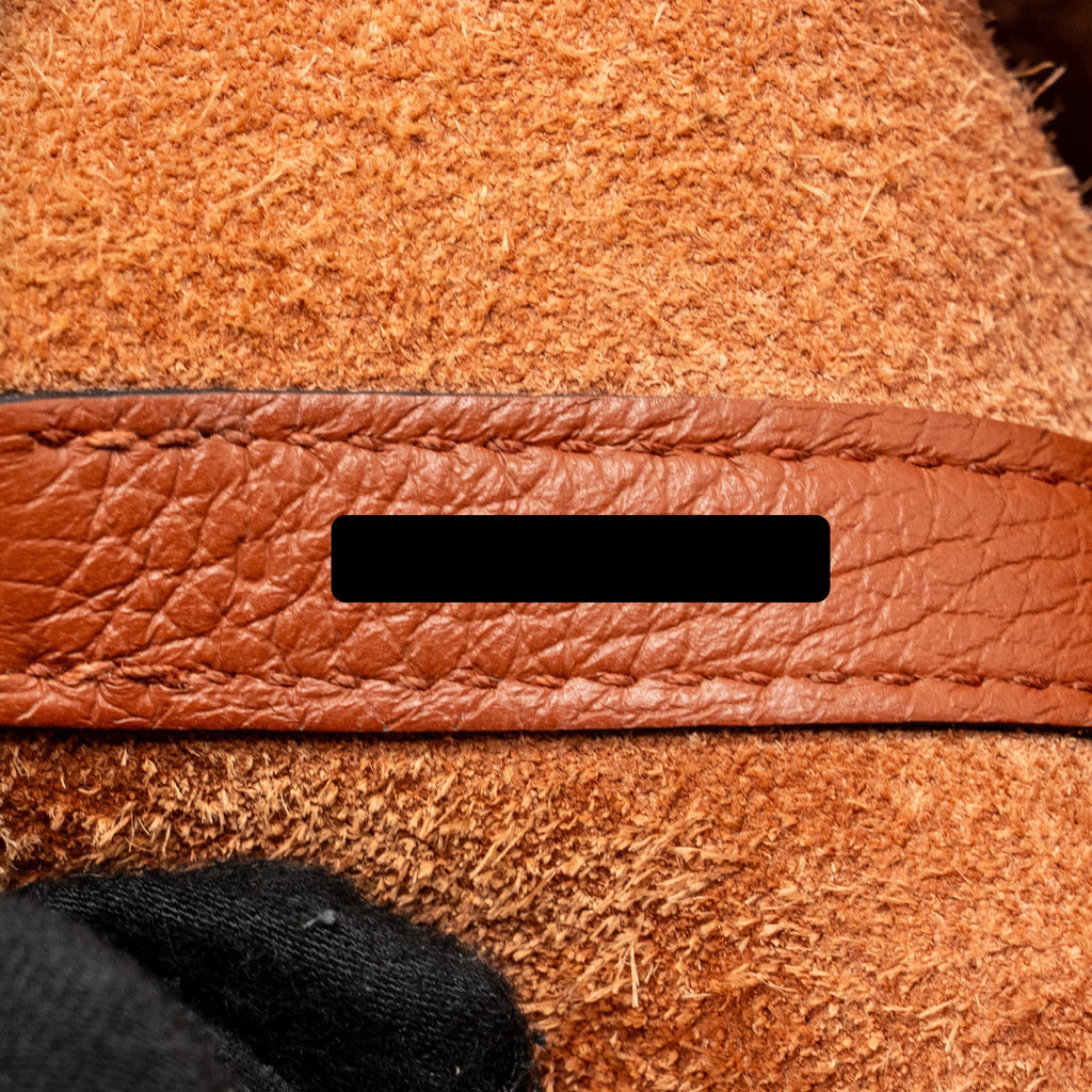 HERMES PICOTIN 18 LOCK BAG CLEMENCE CUIVRE/CAPUCINE SHW
