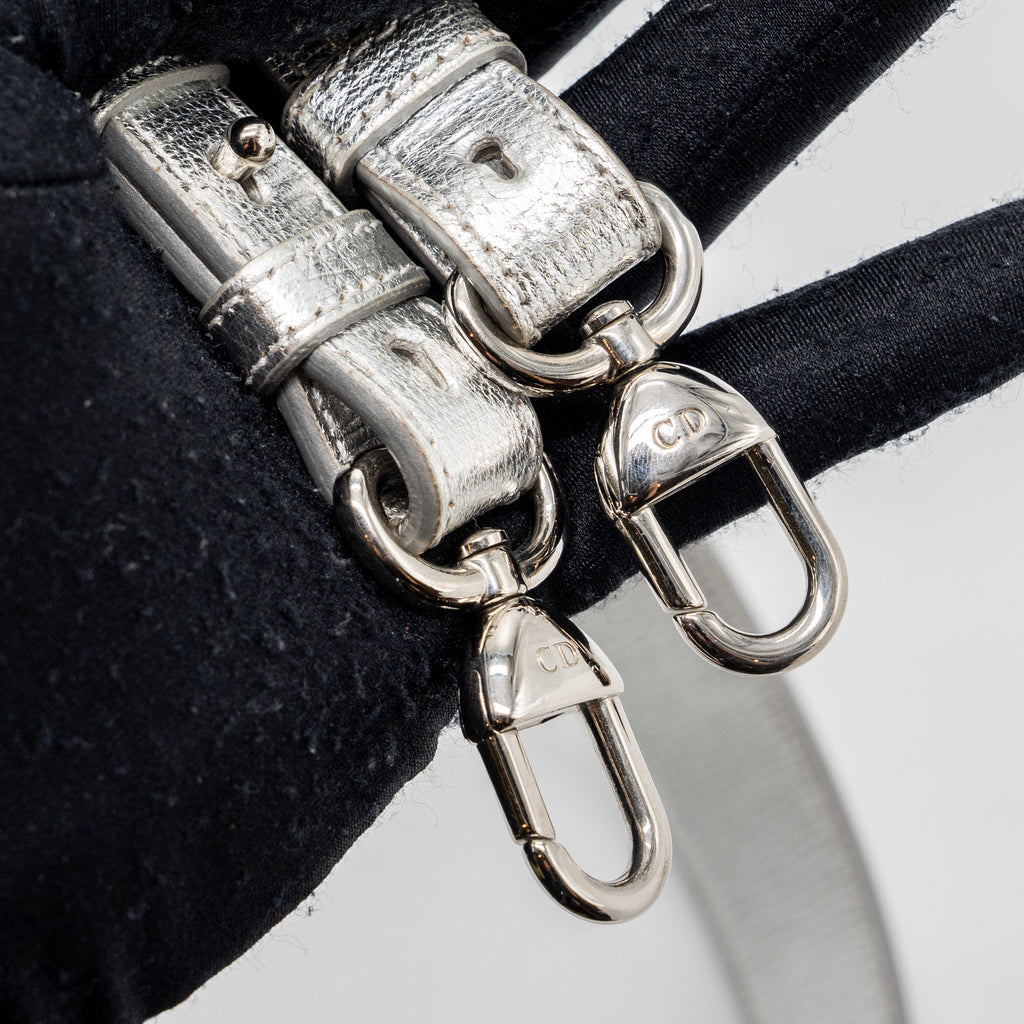 DIOR MY ABC DIOR SMALL LADY DIOR BAG CALFSKIN SILVER SHW