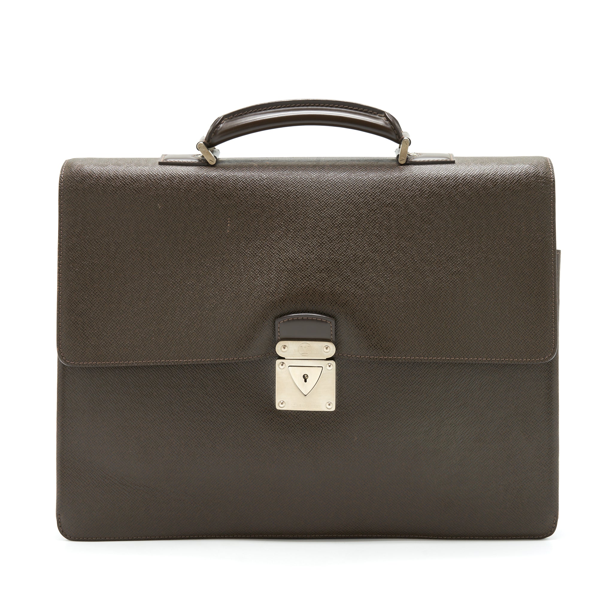 LOUIS VUITTON VINTAGE BRIEFCASE BROWN SHW