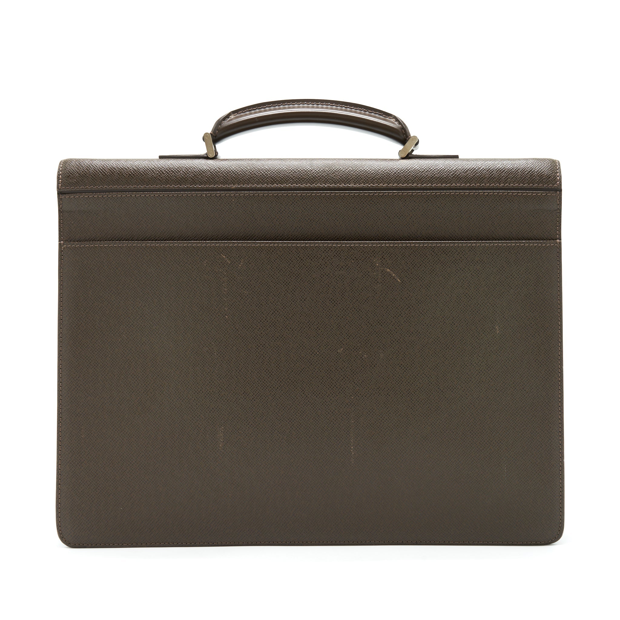 LOUIS VUITTON VINTAGE BRIEFCASE BROWN SHW