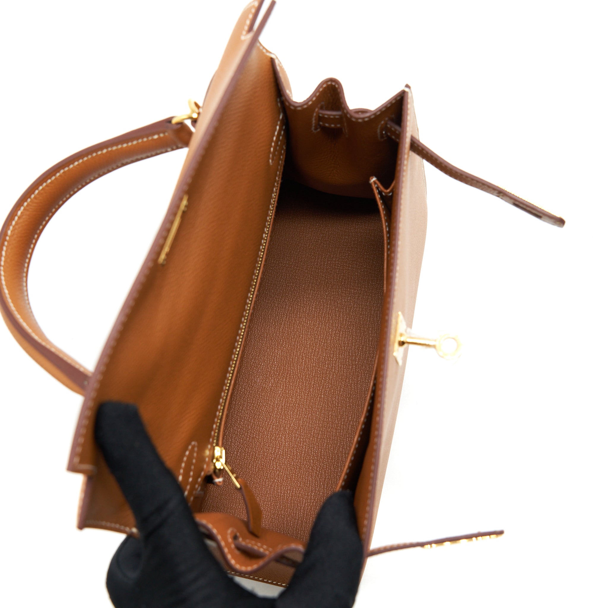 HERMES KELLY 25 EPSOM 37 GOLD GHW