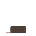 LOUIS VUITTON CLEMENCE LONG WALLET MONOGRAM CANVAS FUCHSIA