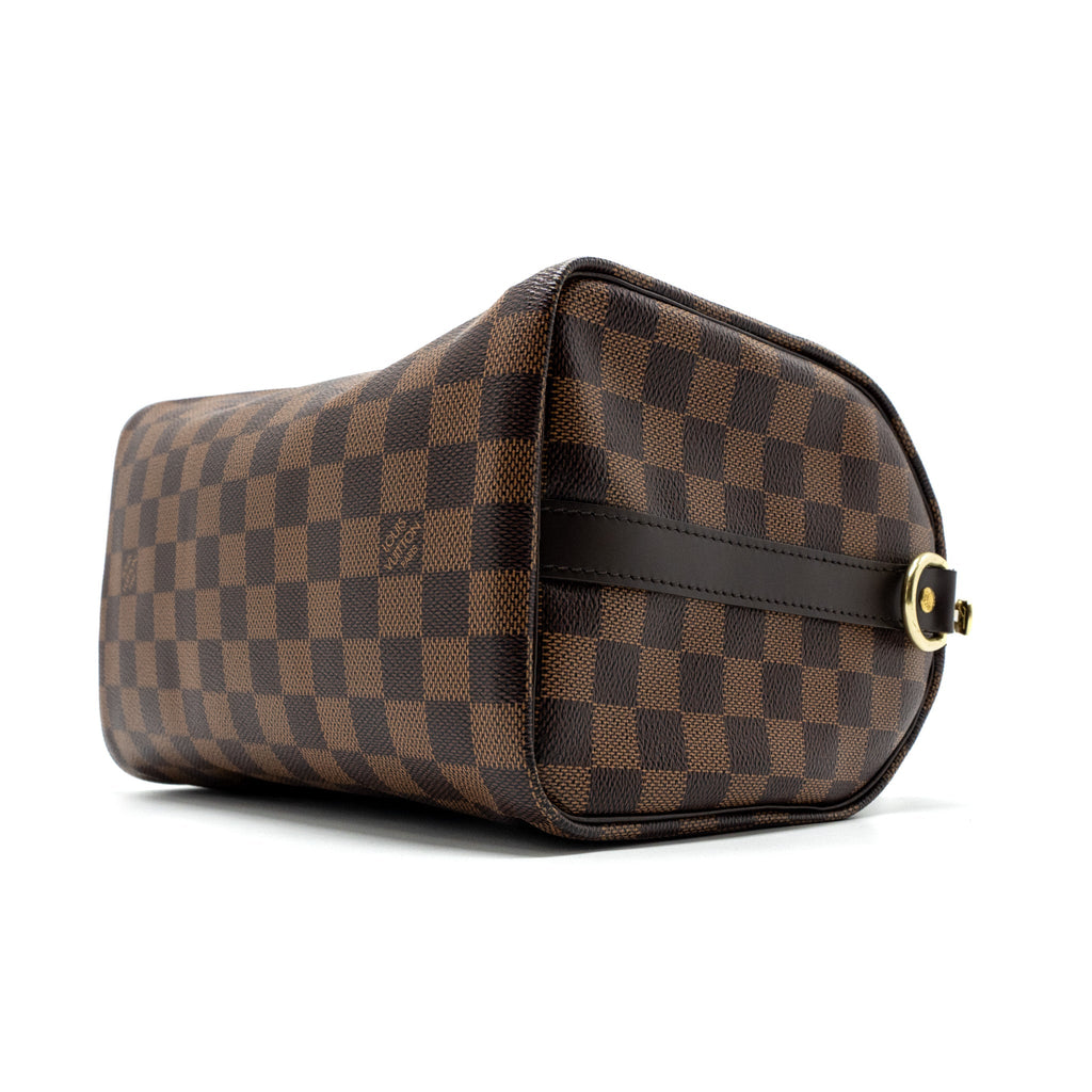 LOUIS VUITTON SPEEDY BANDOULIERE 25 DAMIER EBENE CANVAS GHW (NEW VERSION)