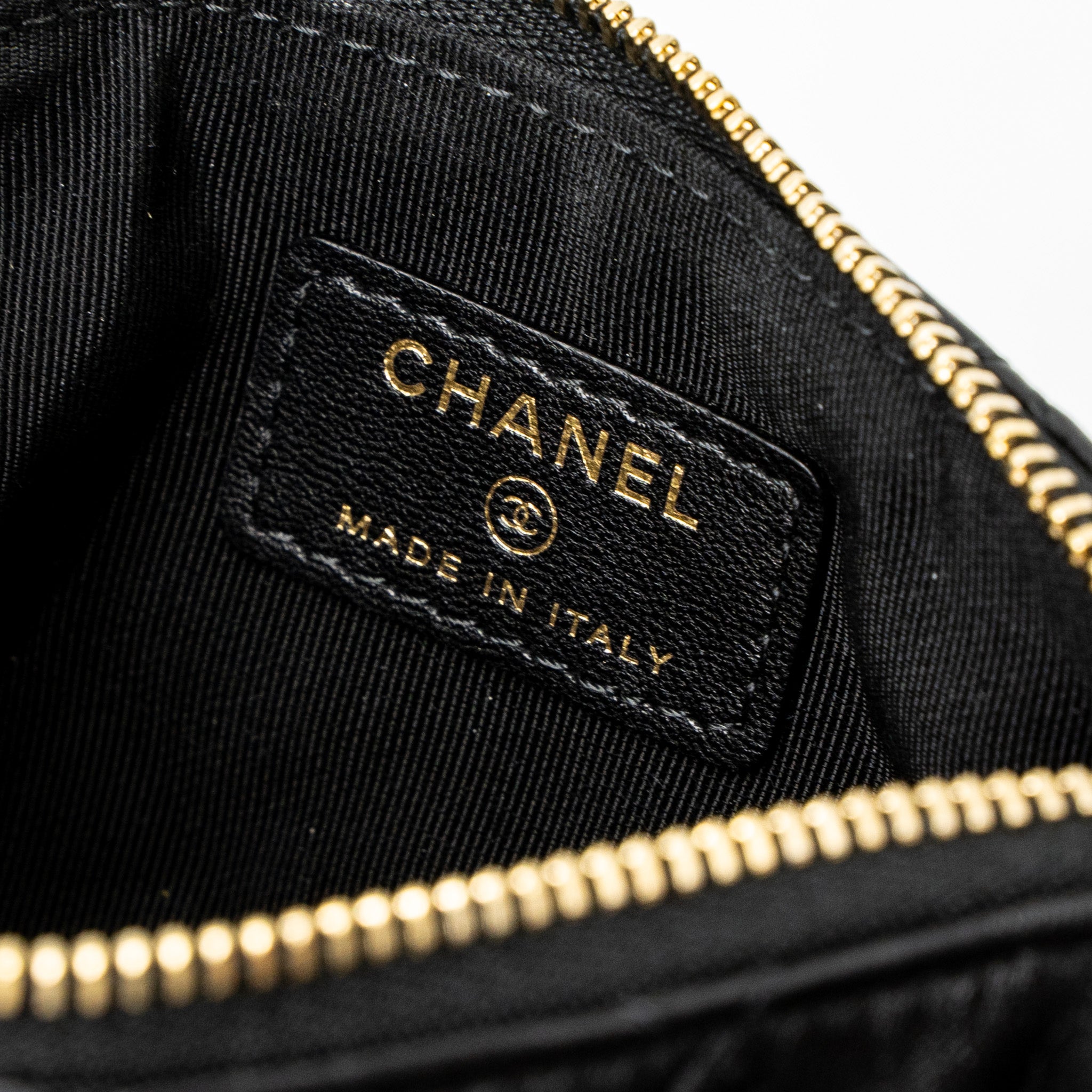 CHANEL 21S MINI POUCH LIMITED EDITION LAMBSKIN BLACK LGHW