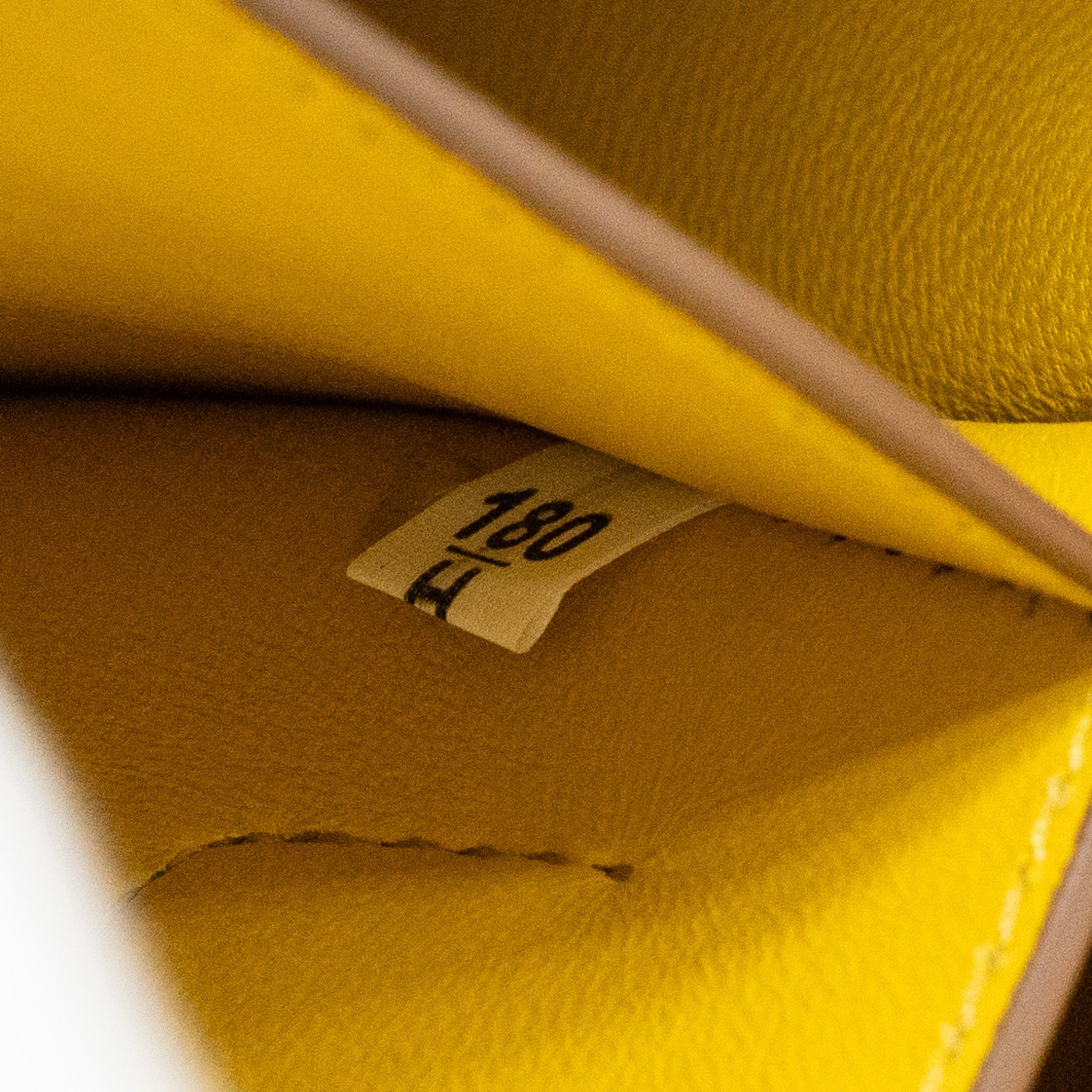 PRADA SMALL SAFFIANO CUIR TOTE BAG CALFSKIN WHITE/YELLOW GHW