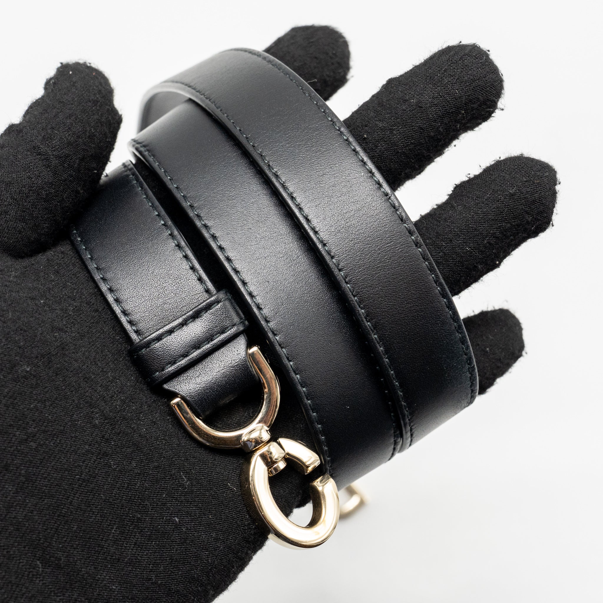 DIOR TOUJOURS VERTICAL NANO TOTE BAG CALFSKIN BLACK LGHW