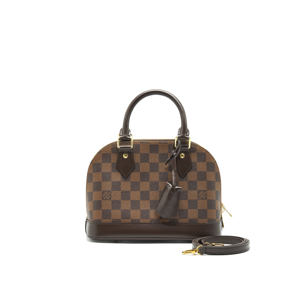 LOUIS VUITTON ALMA BB DAMIEN EBENE