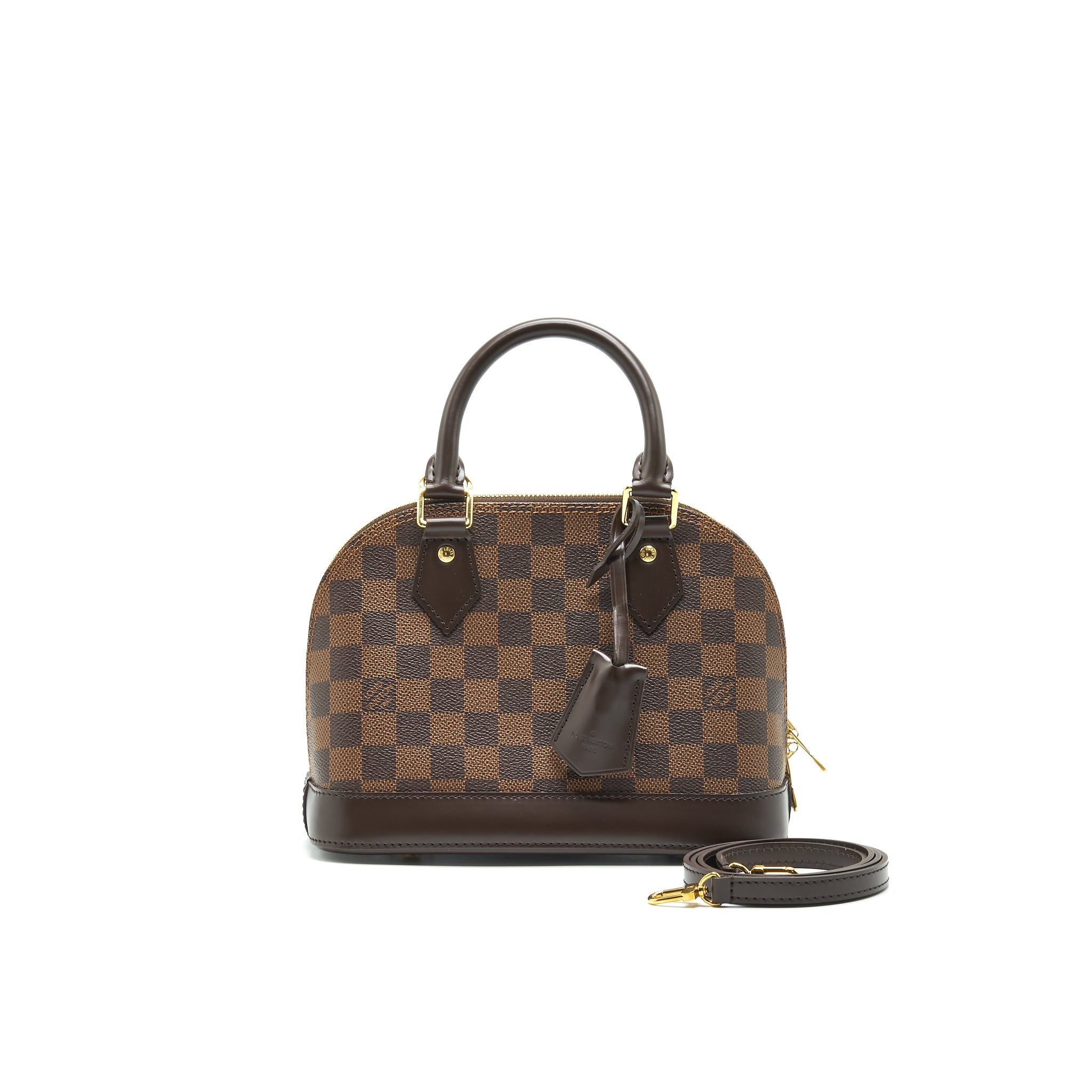 LOUIS VUITTON ALMA BB DAMIEN EBENE