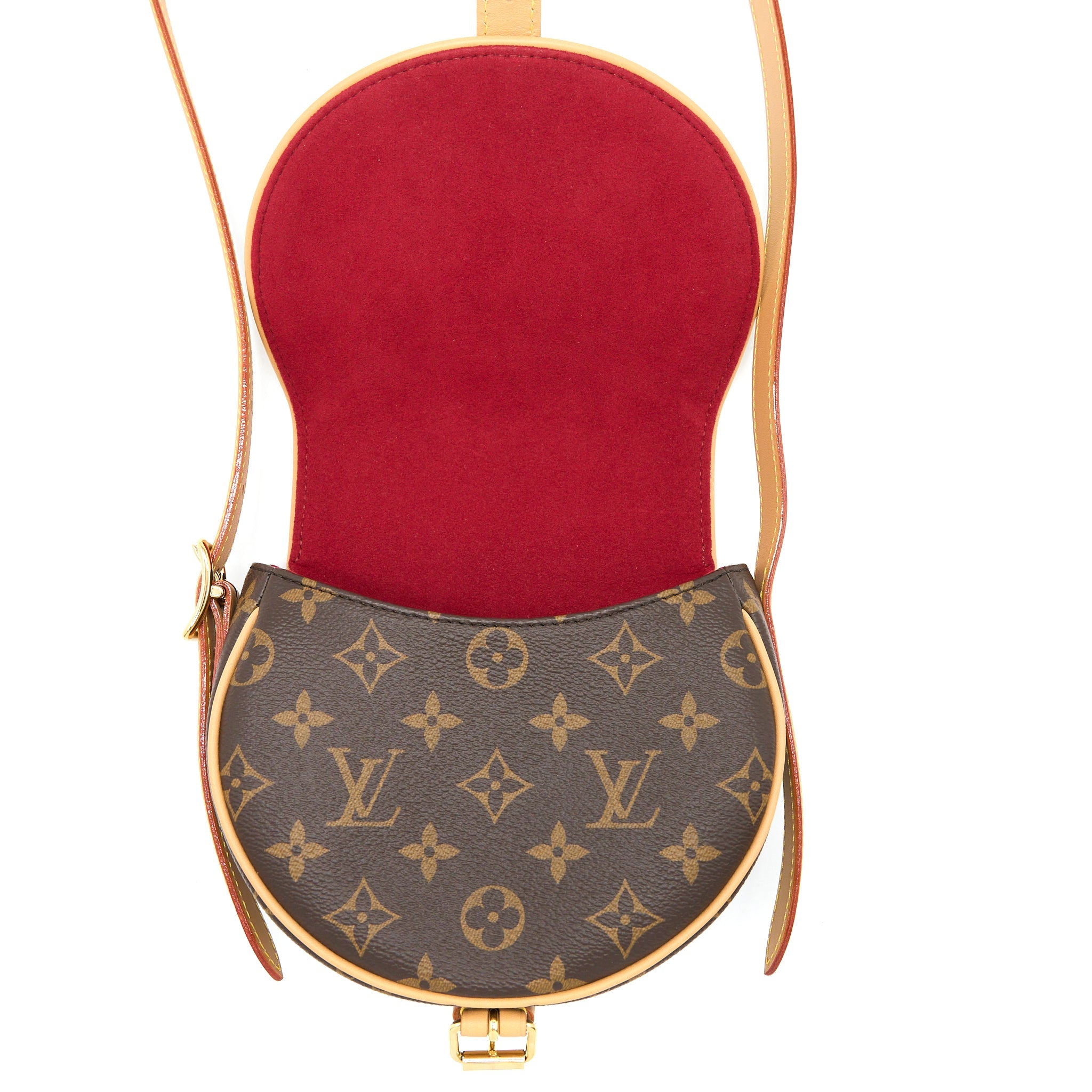 LOUIS VUITTON TAMBOURIN BAG MONOGRAM CANVAS GHW