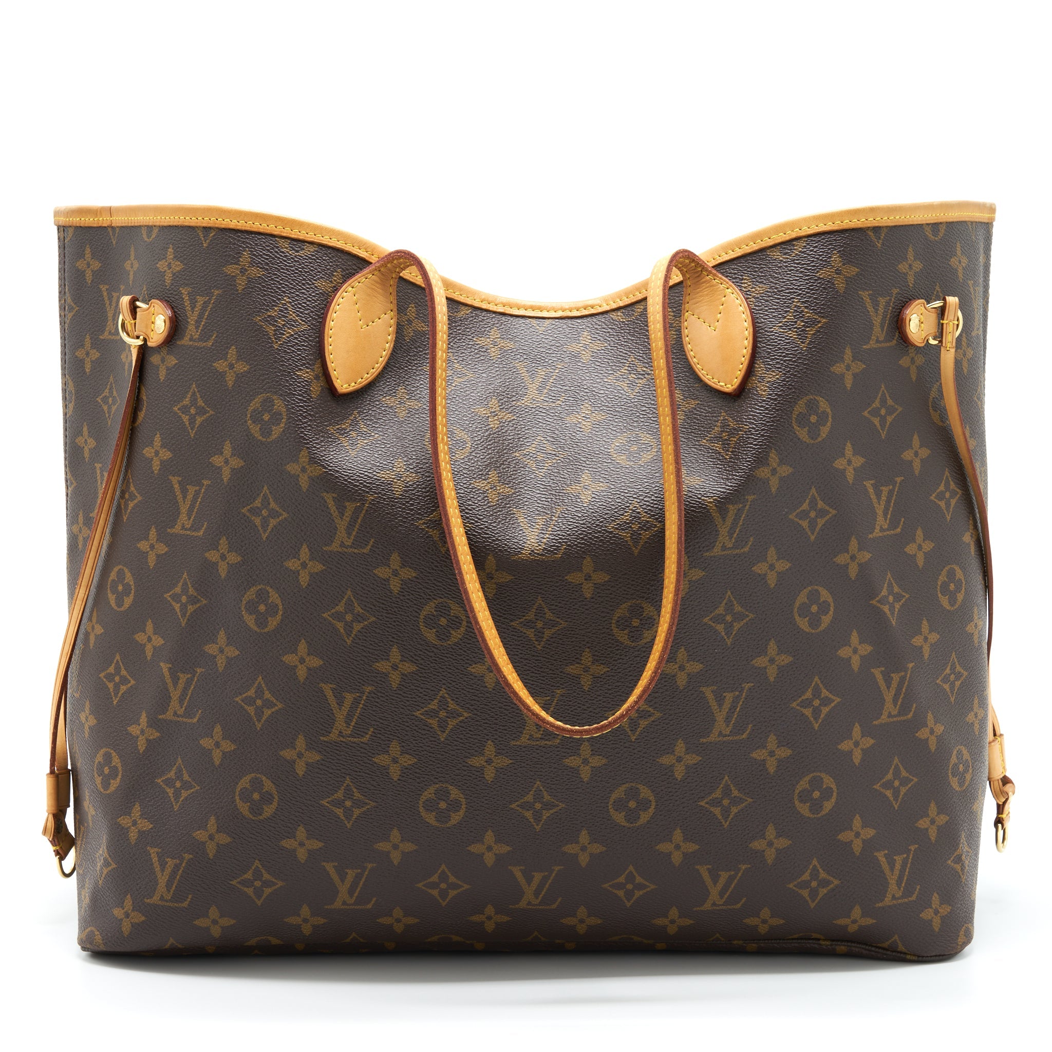 LOUIS VUITTON NEVERFULL GM MONOGRAM CANVAS GHW