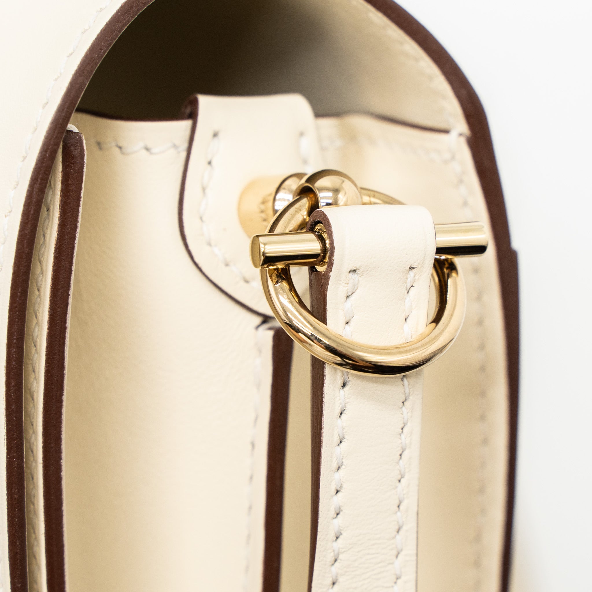 HERMES MINI ROULIS SWIFT NATA LGHW