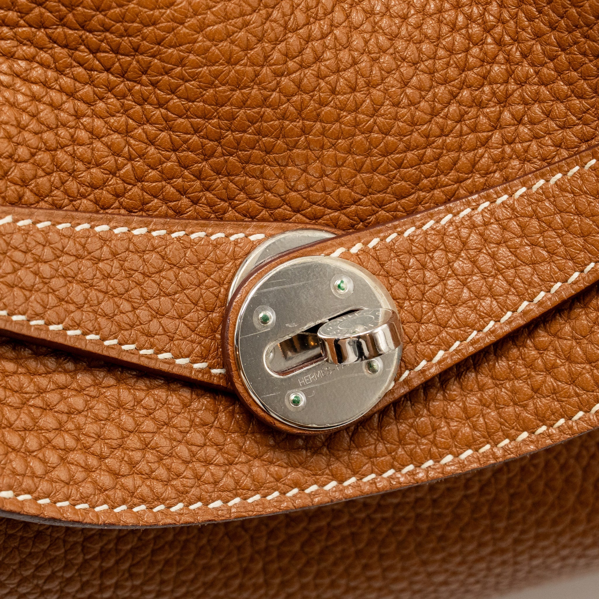 HERMES LINDY 30 CLEMENCE GOLD SHW