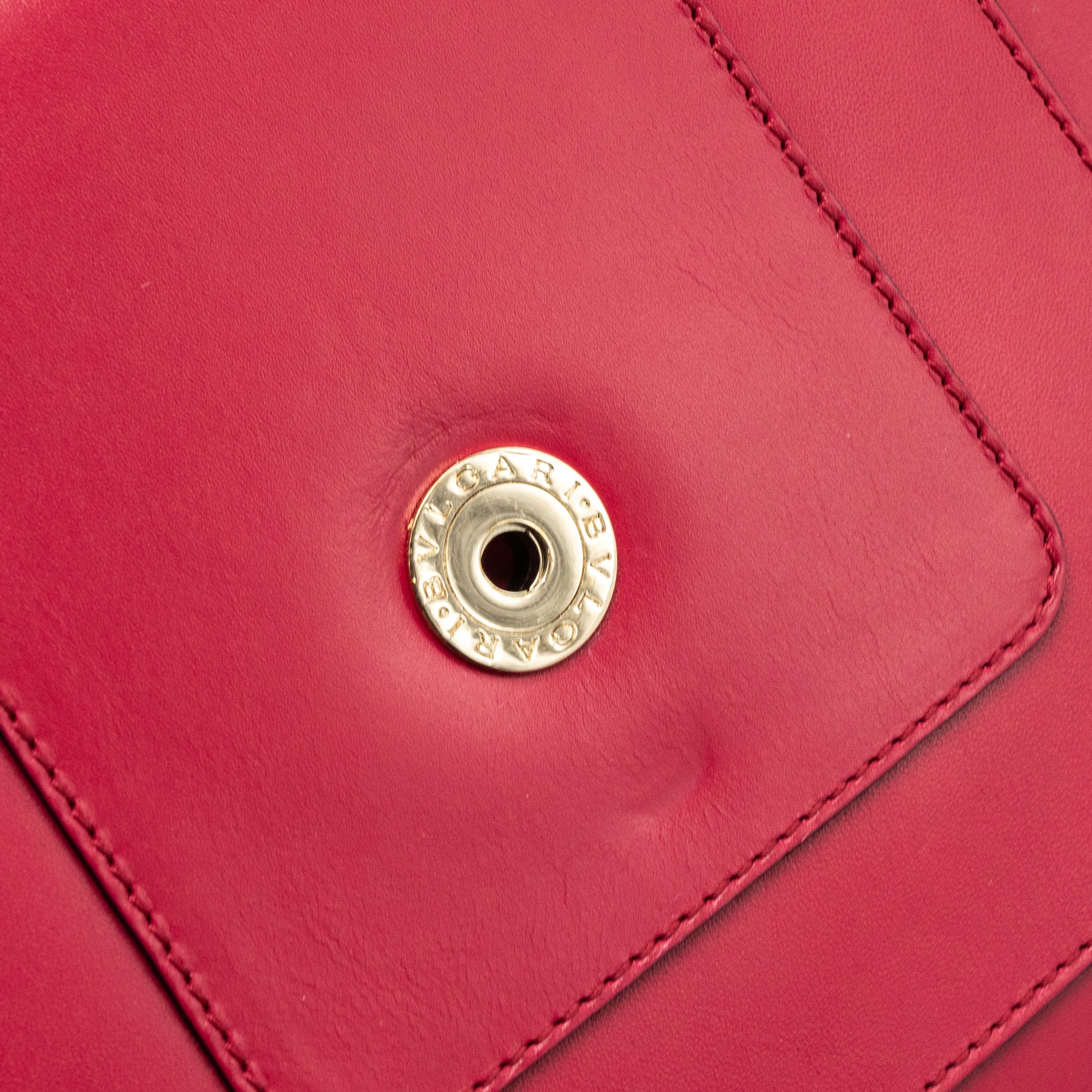 BVLGARI SERPENTI FOREVER CHAIN BAG CALFSKIN PINK LGHW