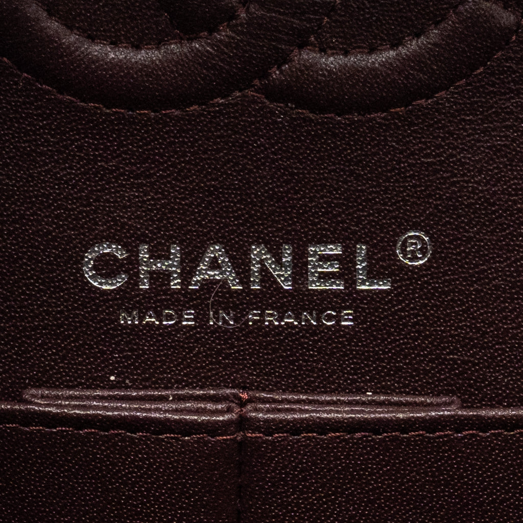 CHANEL SMALL CLASSIC DOUBLE FLAP BAG CAVIAR BLACK SHW (MICROCHIP)