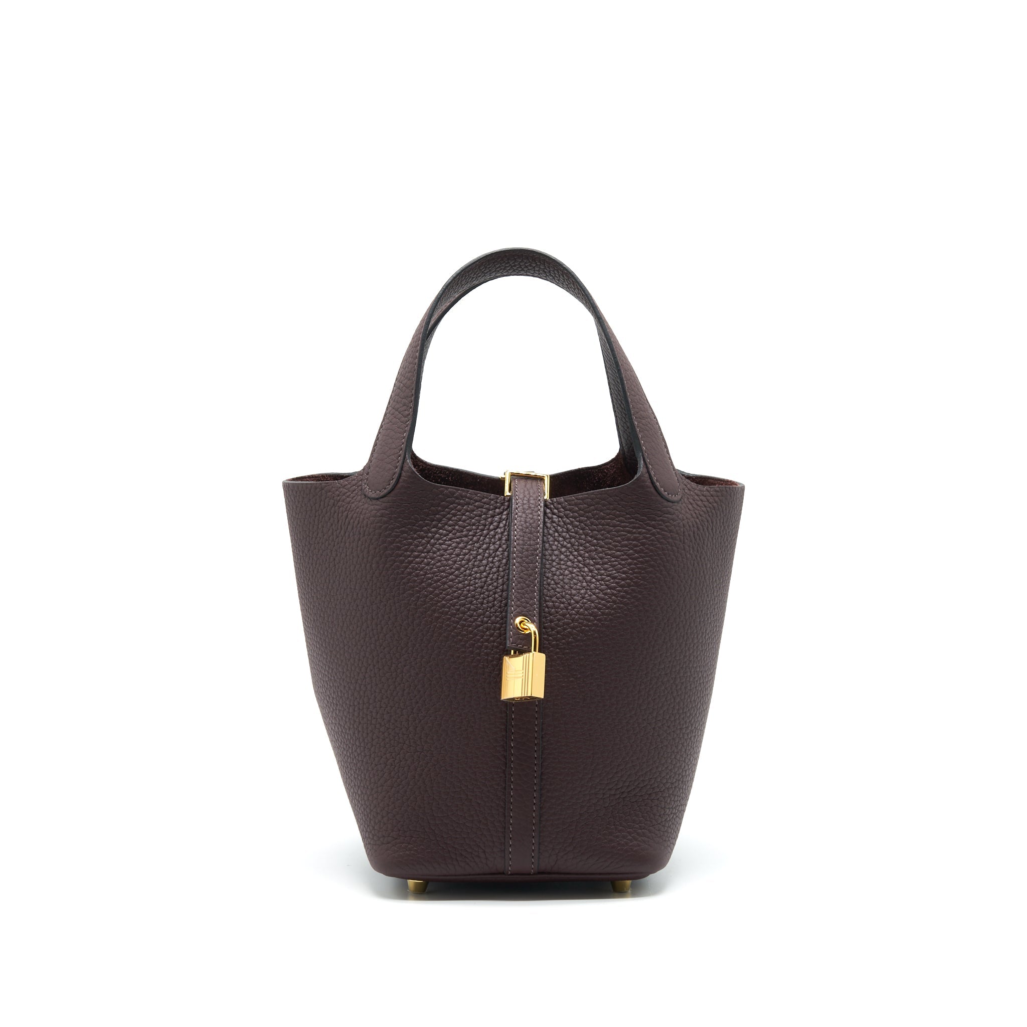 HERMES PICOTIN 18 LOCK BAG ROUGE SELLIER GHW