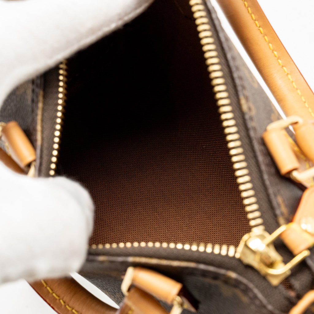 LOUIS VUITTON NANO SPEEDY MONOGRAM CANVAS GHW