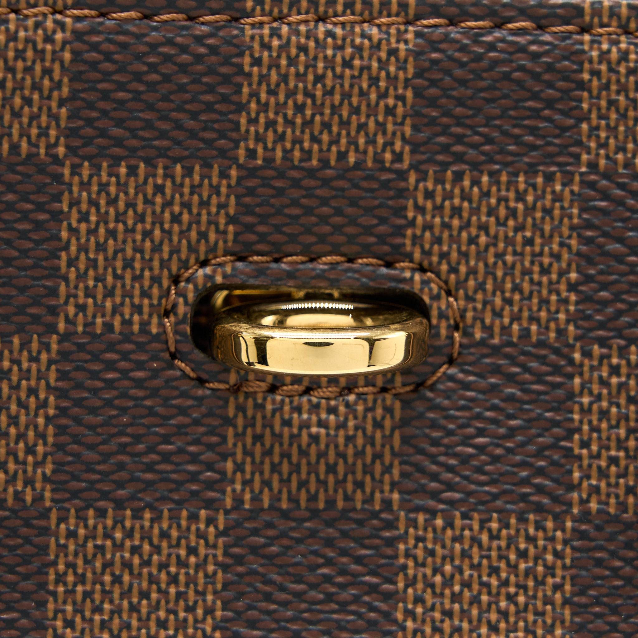 LOUIS VUITTON NORMANDY TOTE BAG DAMIER EBENE CANVAS MAGNOLIA GHW