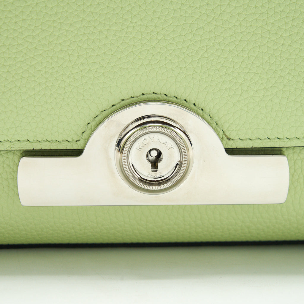 MOYNAT AQUA PÉTITE RÉJANE BAG GREEN SHW