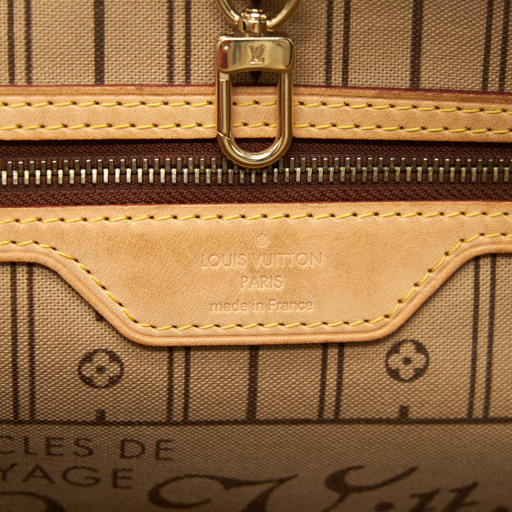 LOUIS VUITTON NEVERFULL GM MONOGRAM CANVAS GHW
