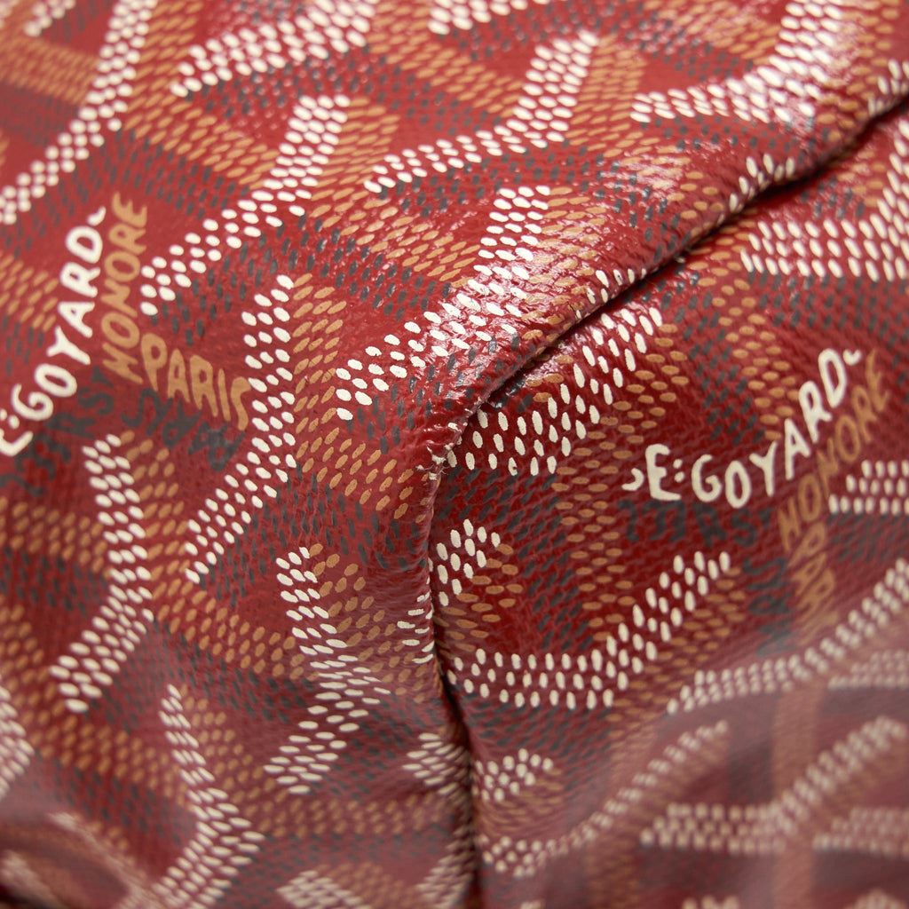 GOYARD SAINT LOUIS TOTE PM RED/MULTICOLOUR