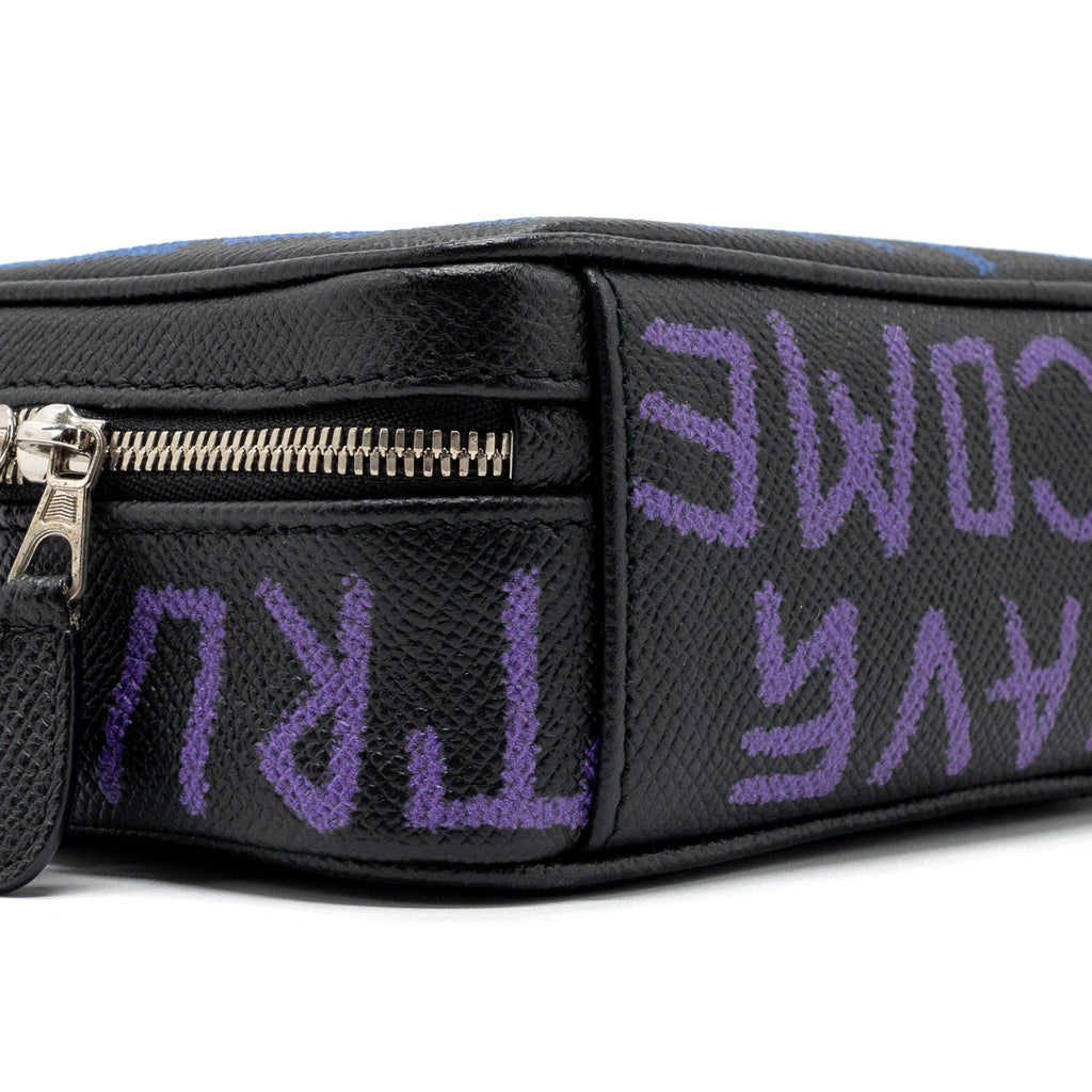 BALENCIAGA BB CAMERA BAG LEATHER BLACK/MULTICOLOUR SHW