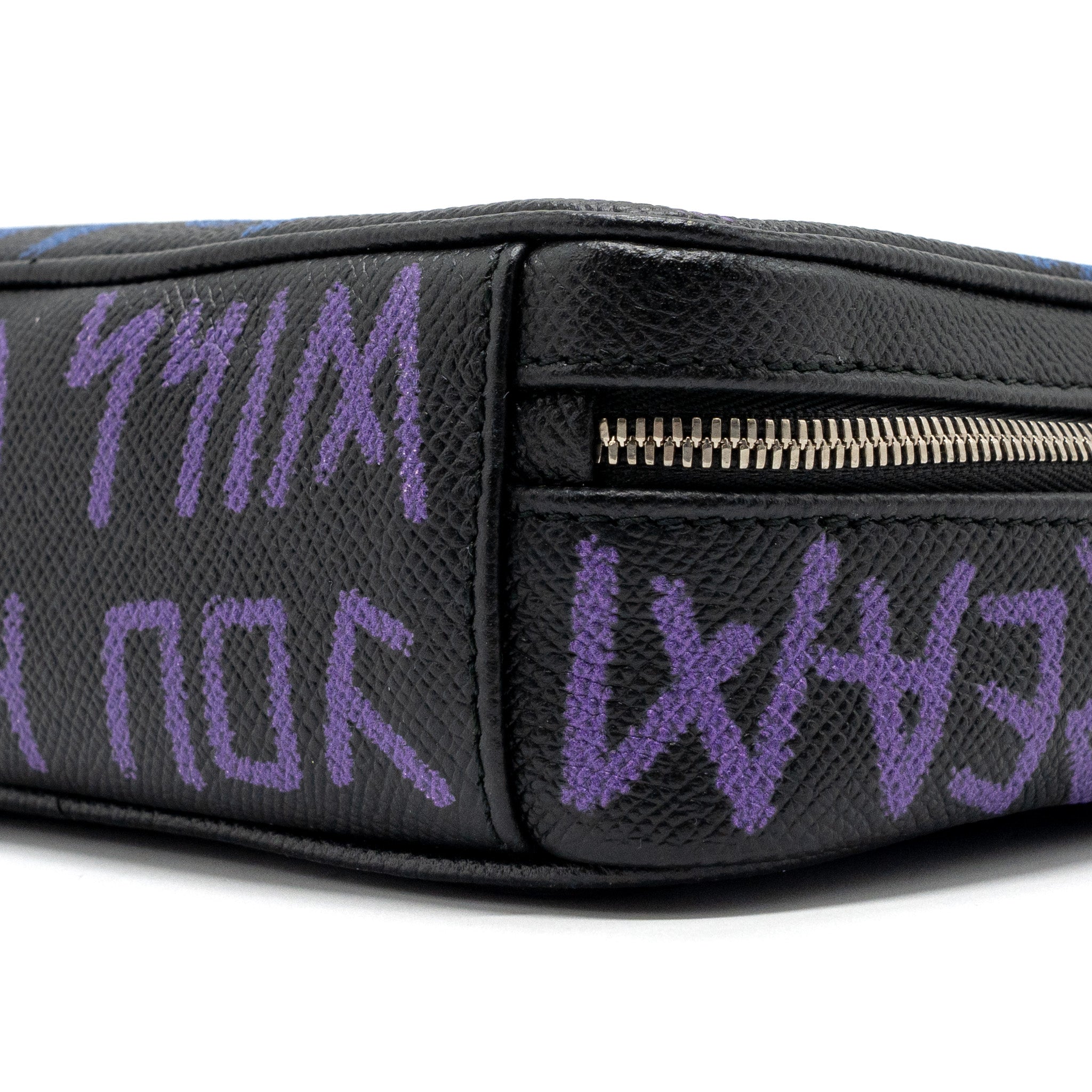 BALENCIAGA BB CAMERA BAG LEATHER BLACK/MULTICOLOUR SHW