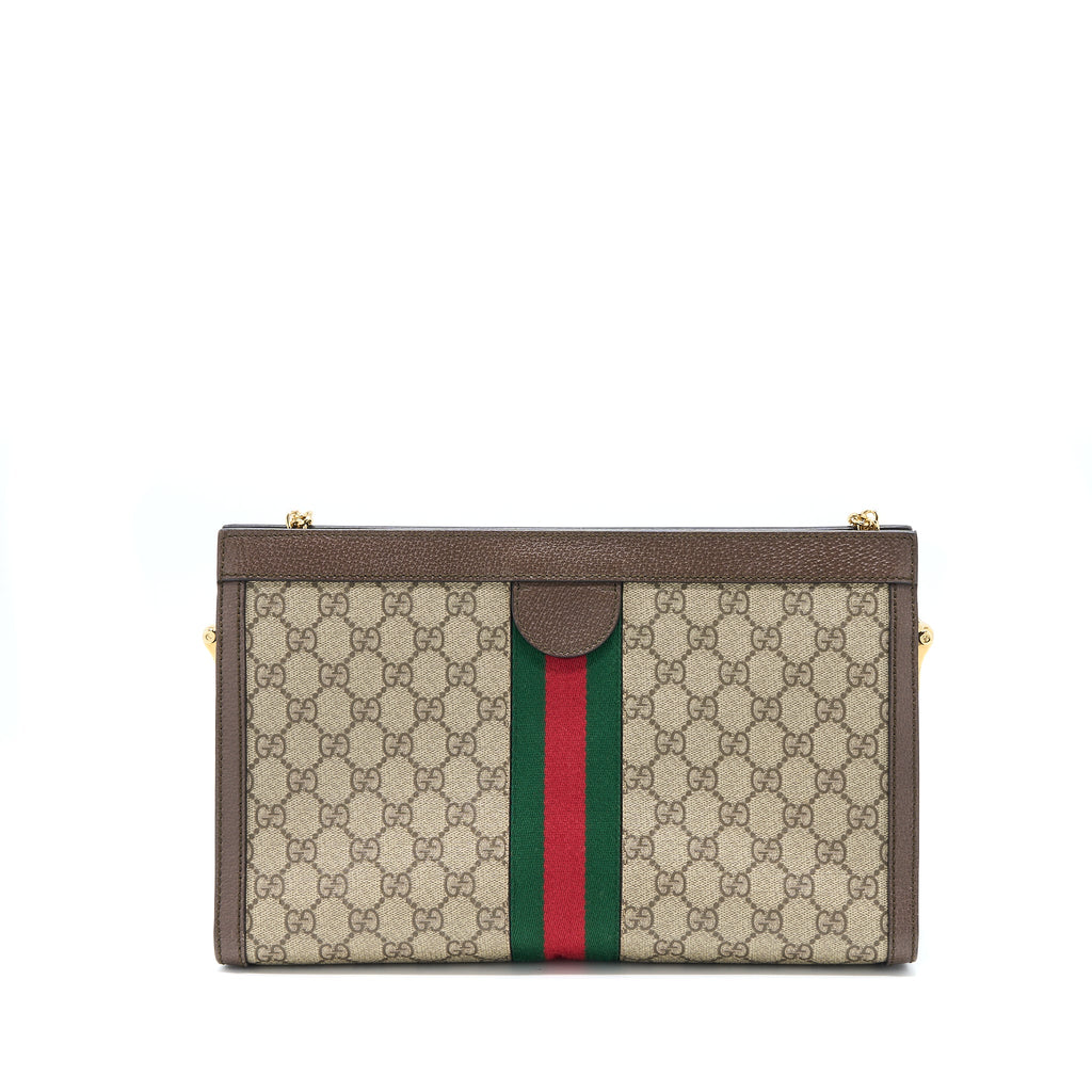 GUCCI OPHIDIA GG SHOULDER BAG GHW