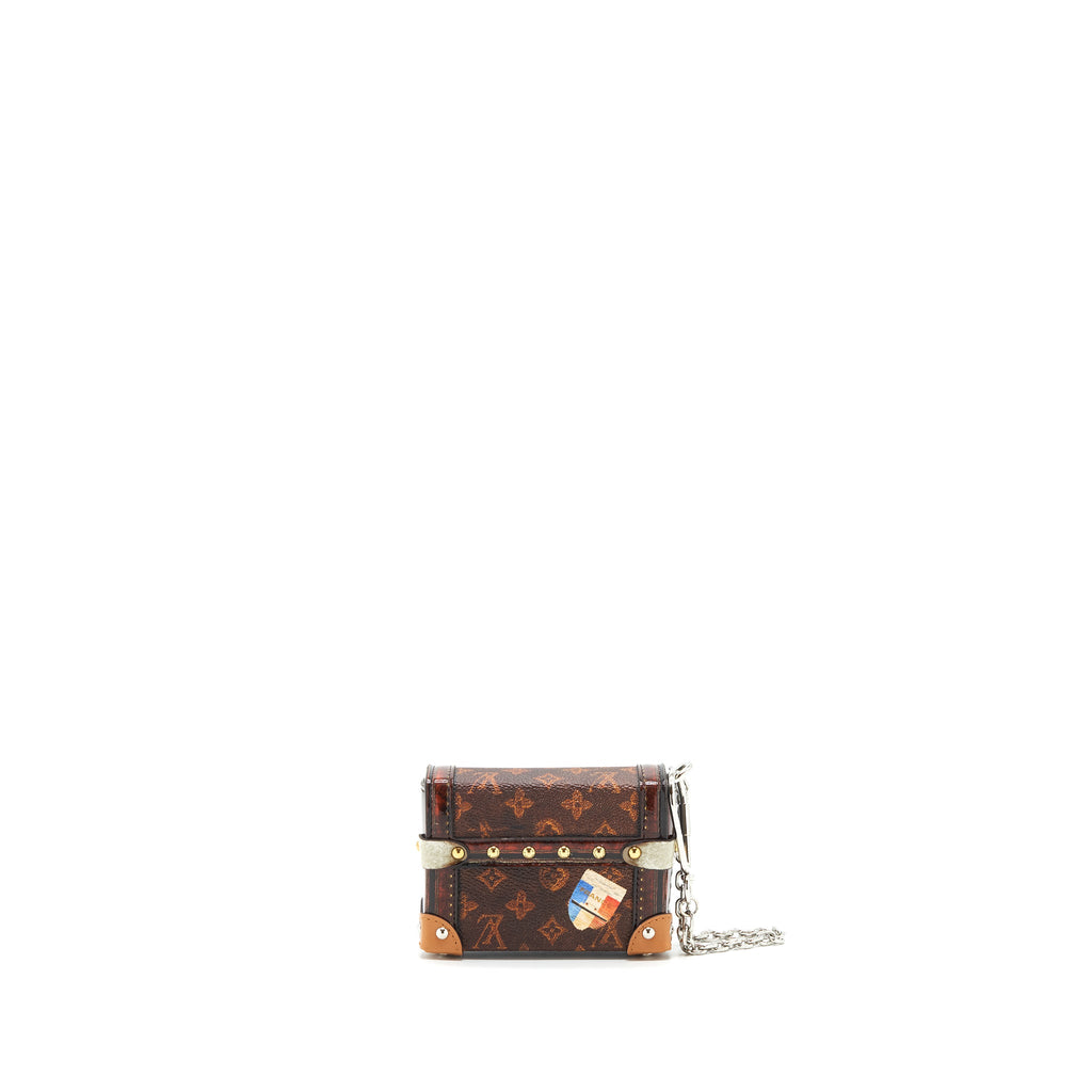 LOUIS VUITTON ESS TRUNK MINI BAG/BAG CHARM NOIR