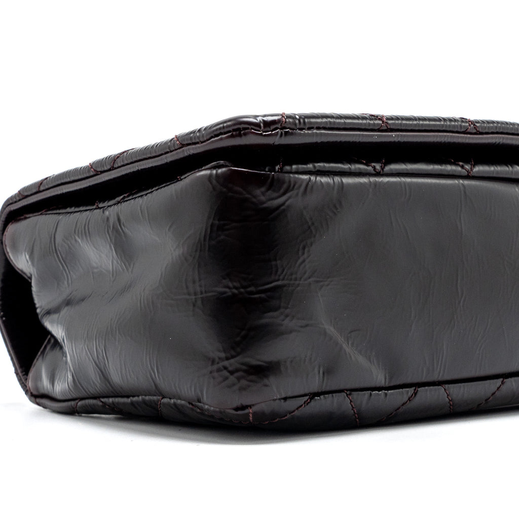 CHANEL 31 RUE CAMBON FLAP BAG CALFSKIN DARK RED SHW