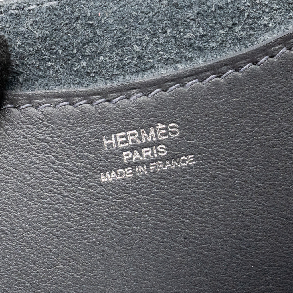 HERMES IN THE LOOP 18 CLEMENCE / SWIFT LEATHER ARDOISE WITH ARDOISEHARDWARE