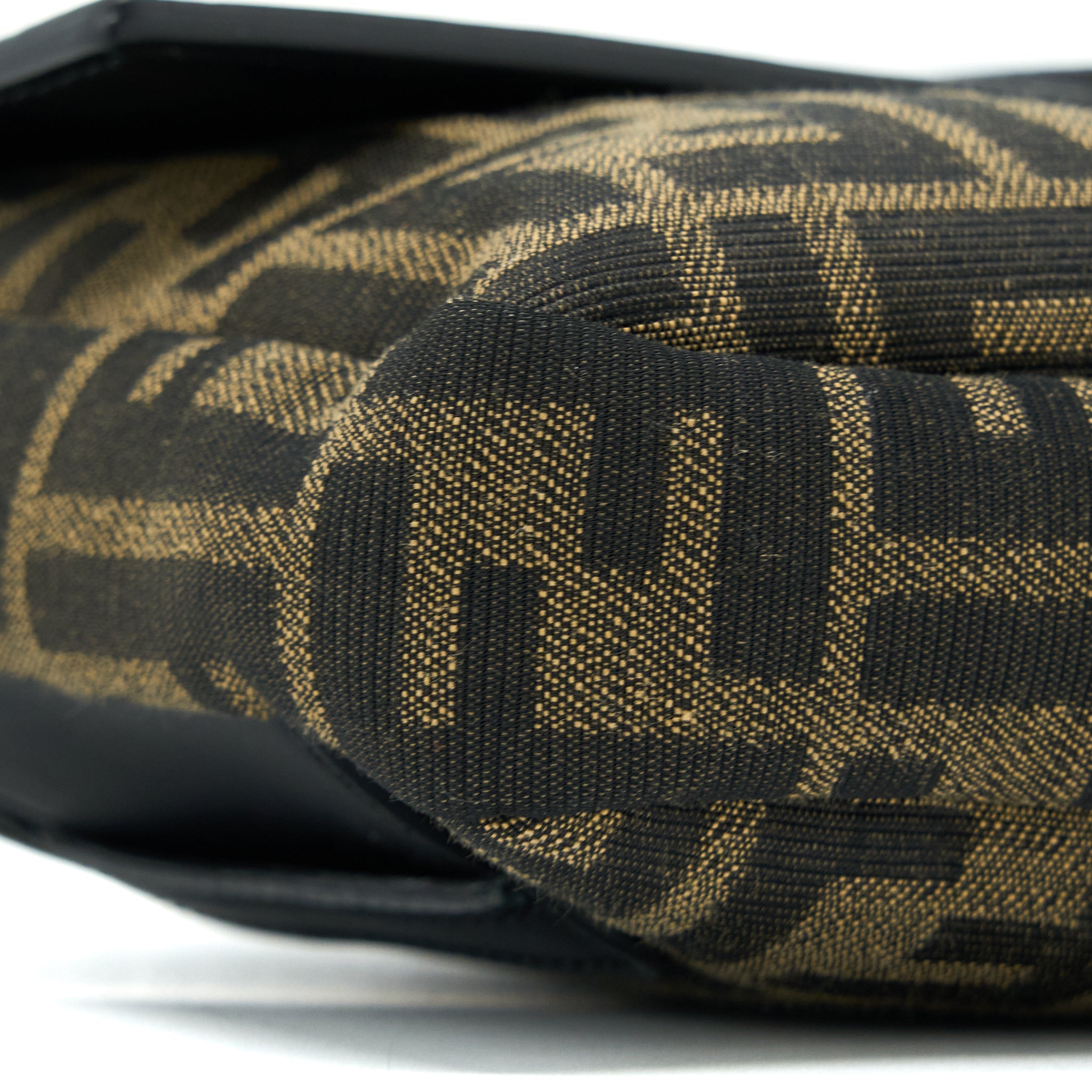 FENDI REGULAR BAGUETTE BAG FF JACQUARD CANVAS MULTICOLOUR SHW